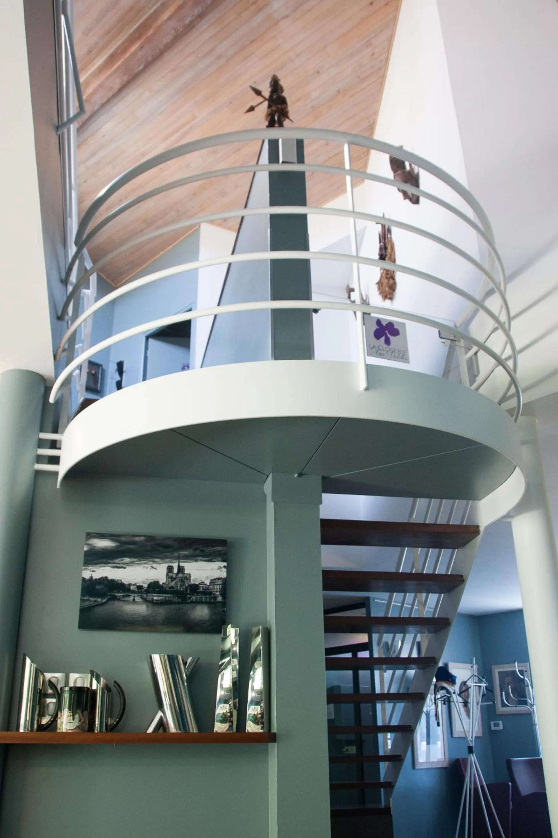 Lobby or reception in La Closerie aux Violettes - Maison d'hôtes