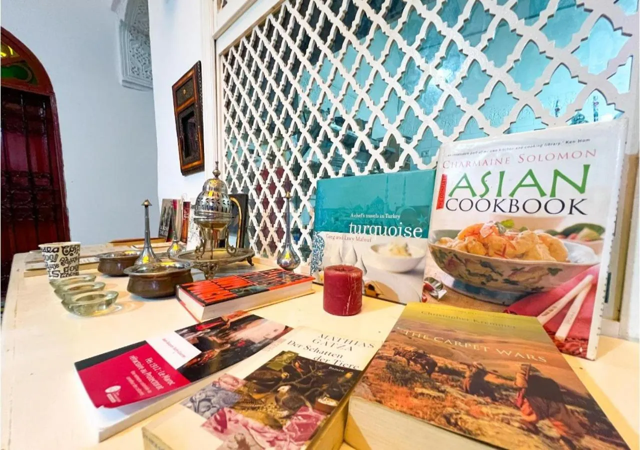 Seating area in Riad Dar Iman