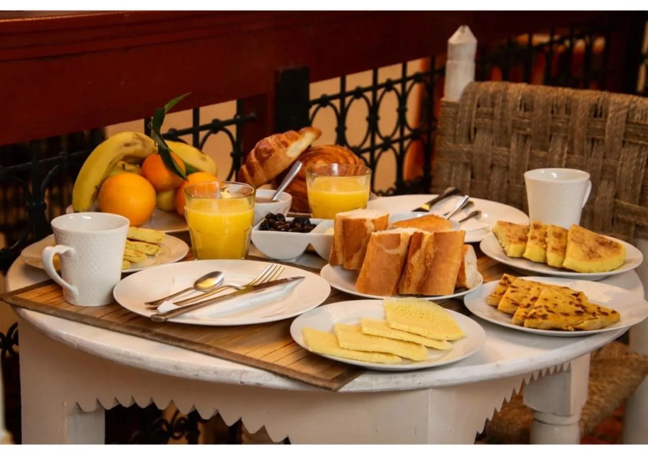 Food and drinks in Riad Dar Iman