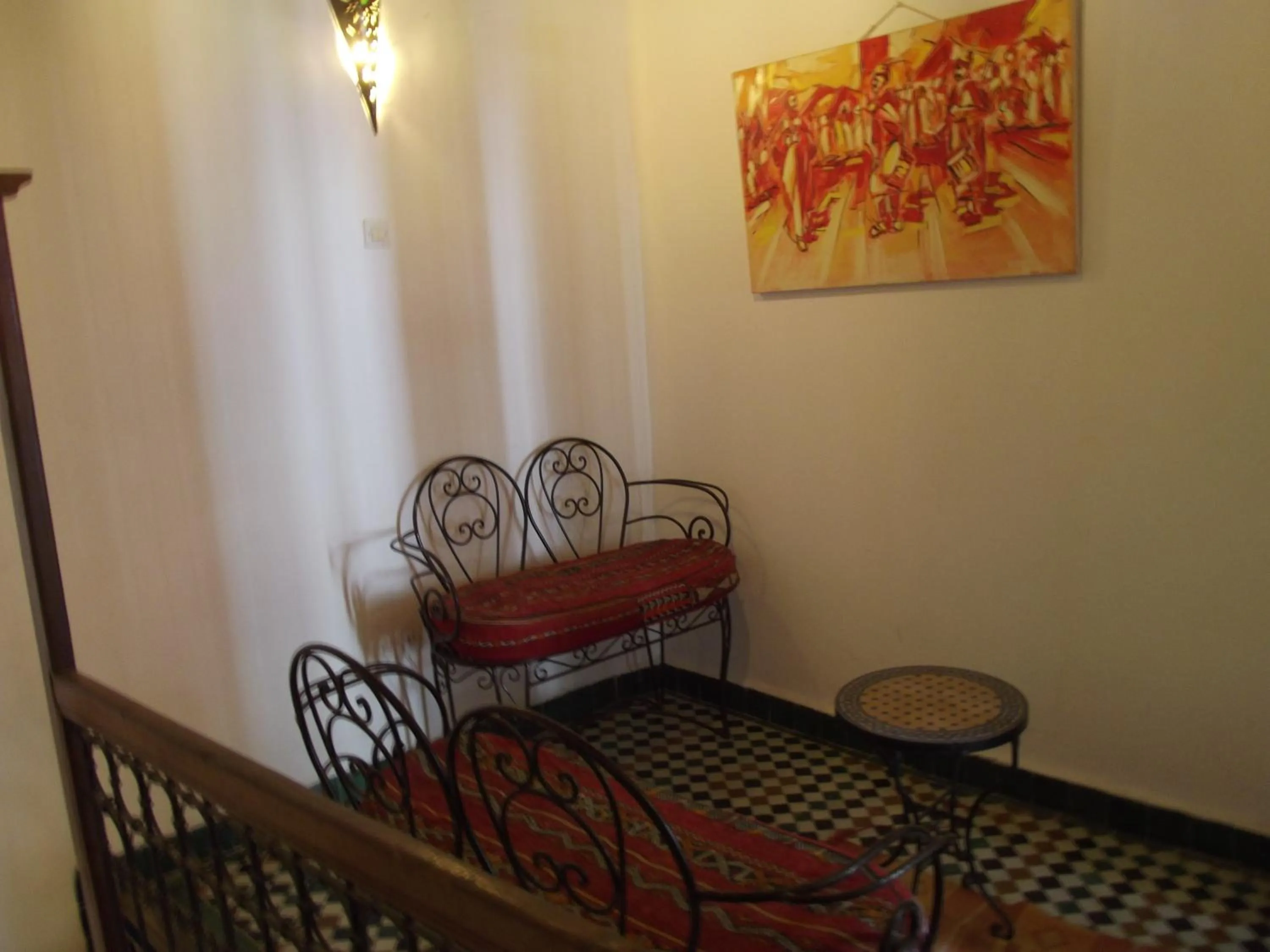 Balcony/Terrace, Bed in Dar Iman