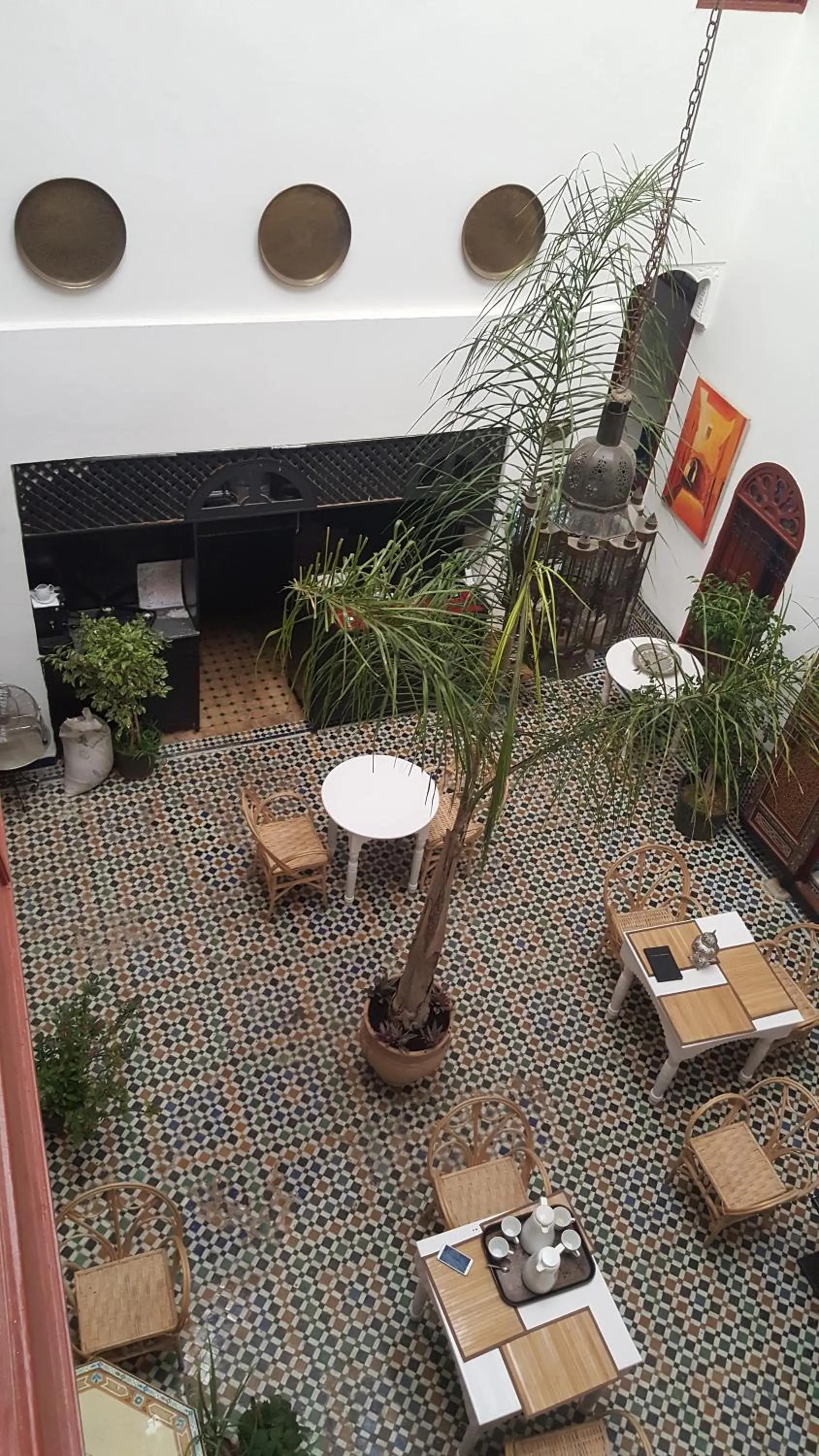 Decorative detail in Dar Iman