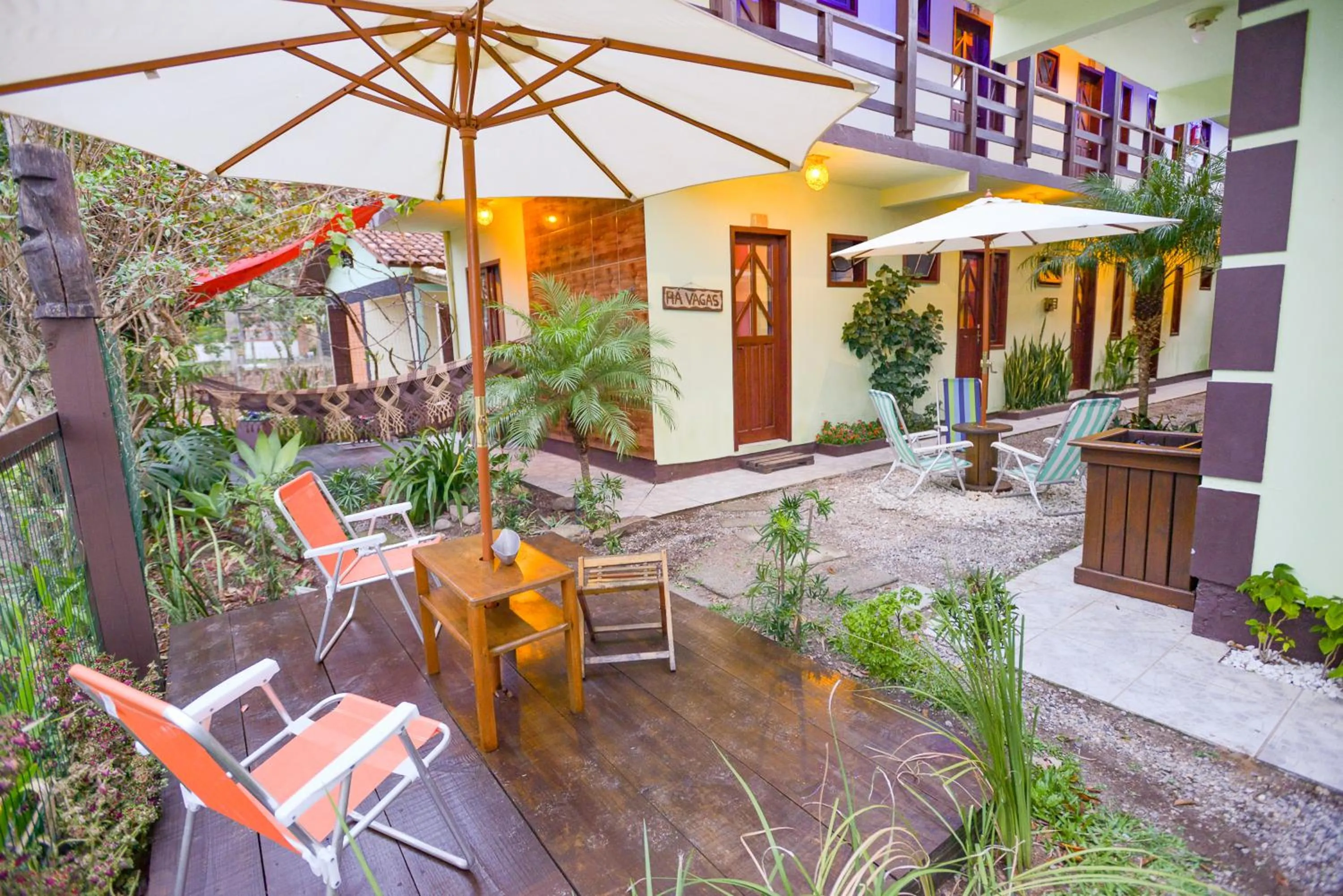 Patio in Pousada Bem te vi