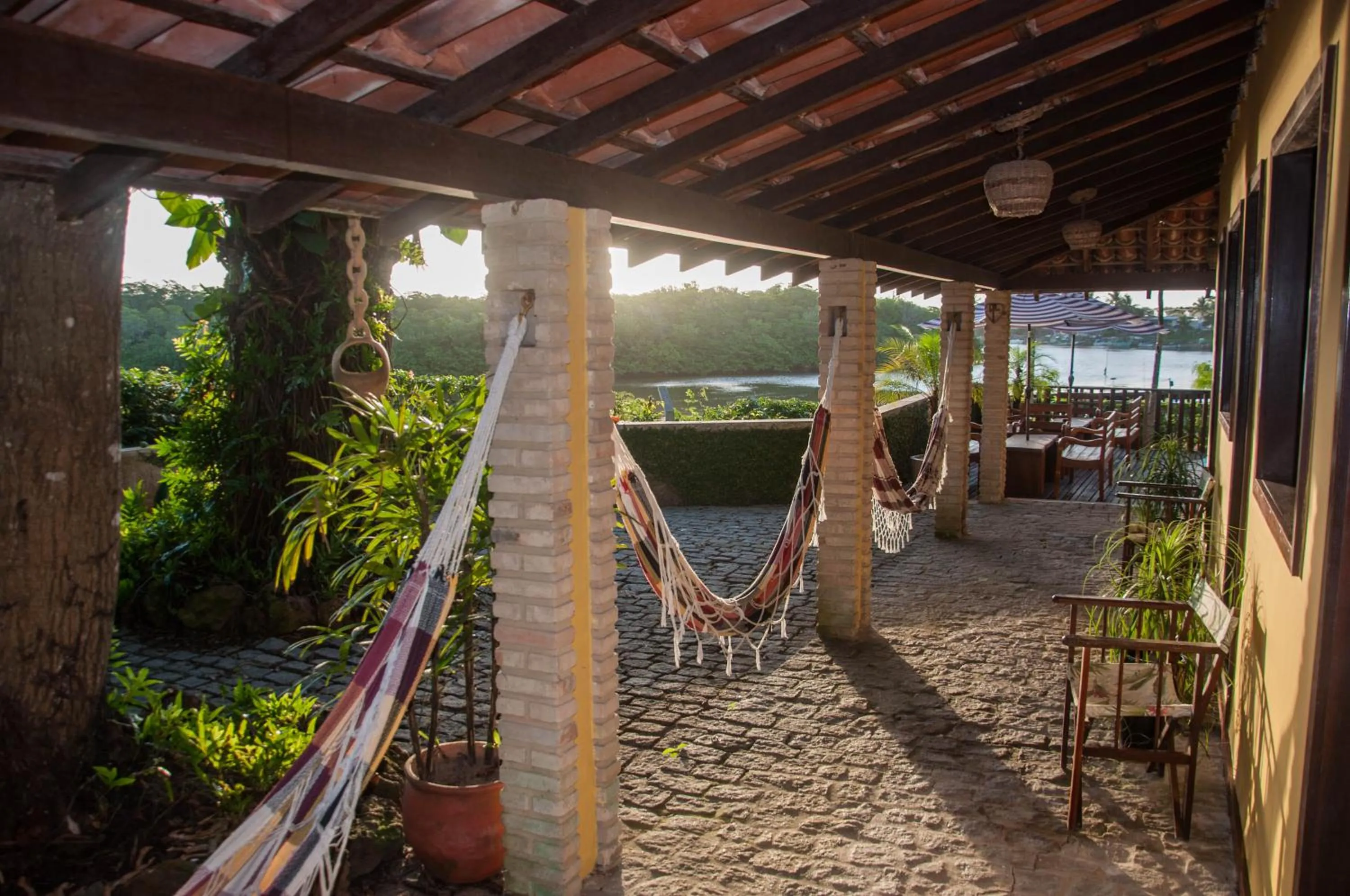 Garden in Pousada Canto do Rio