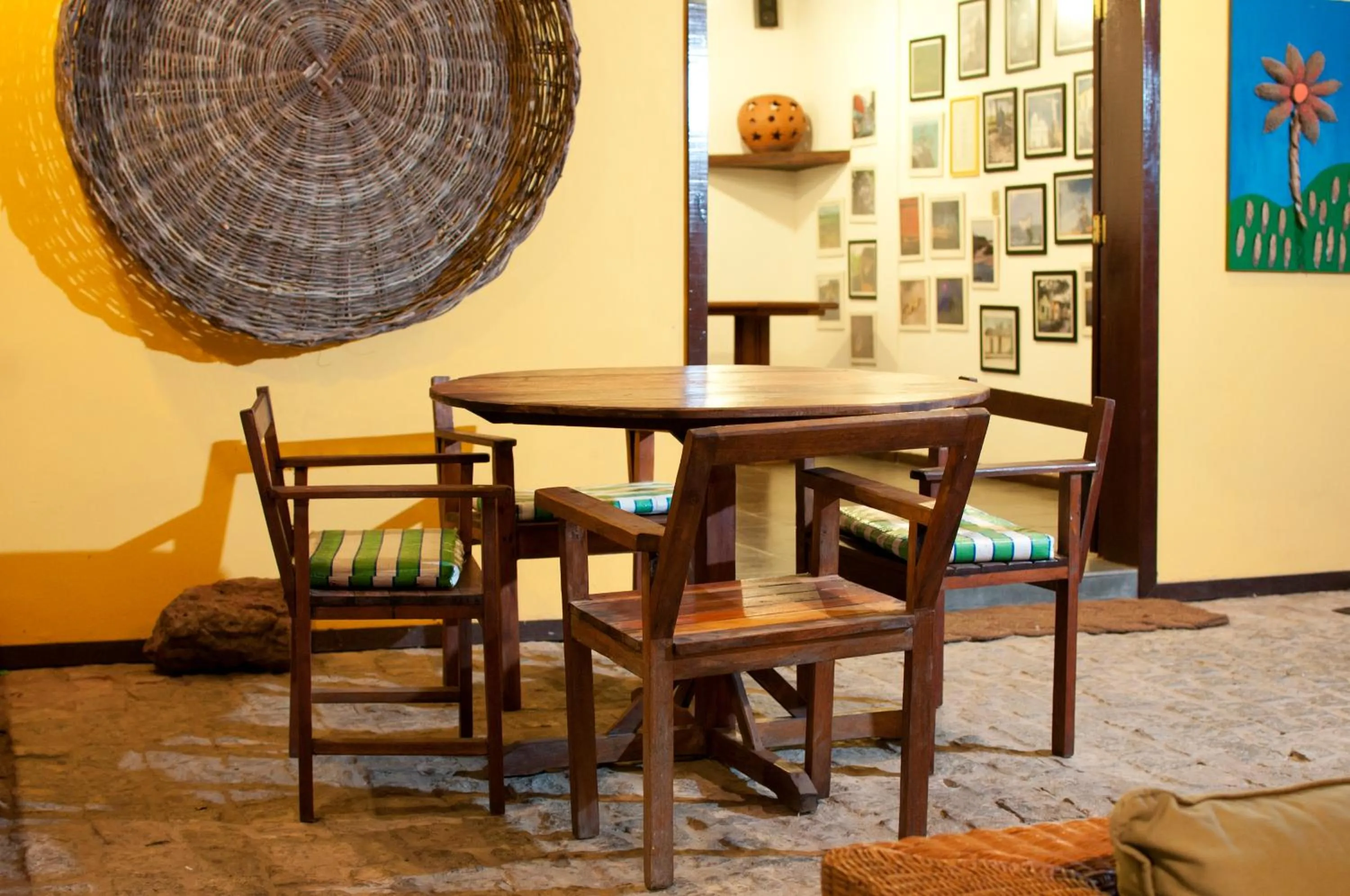 Decorative detail in Pousada Canto do Rio