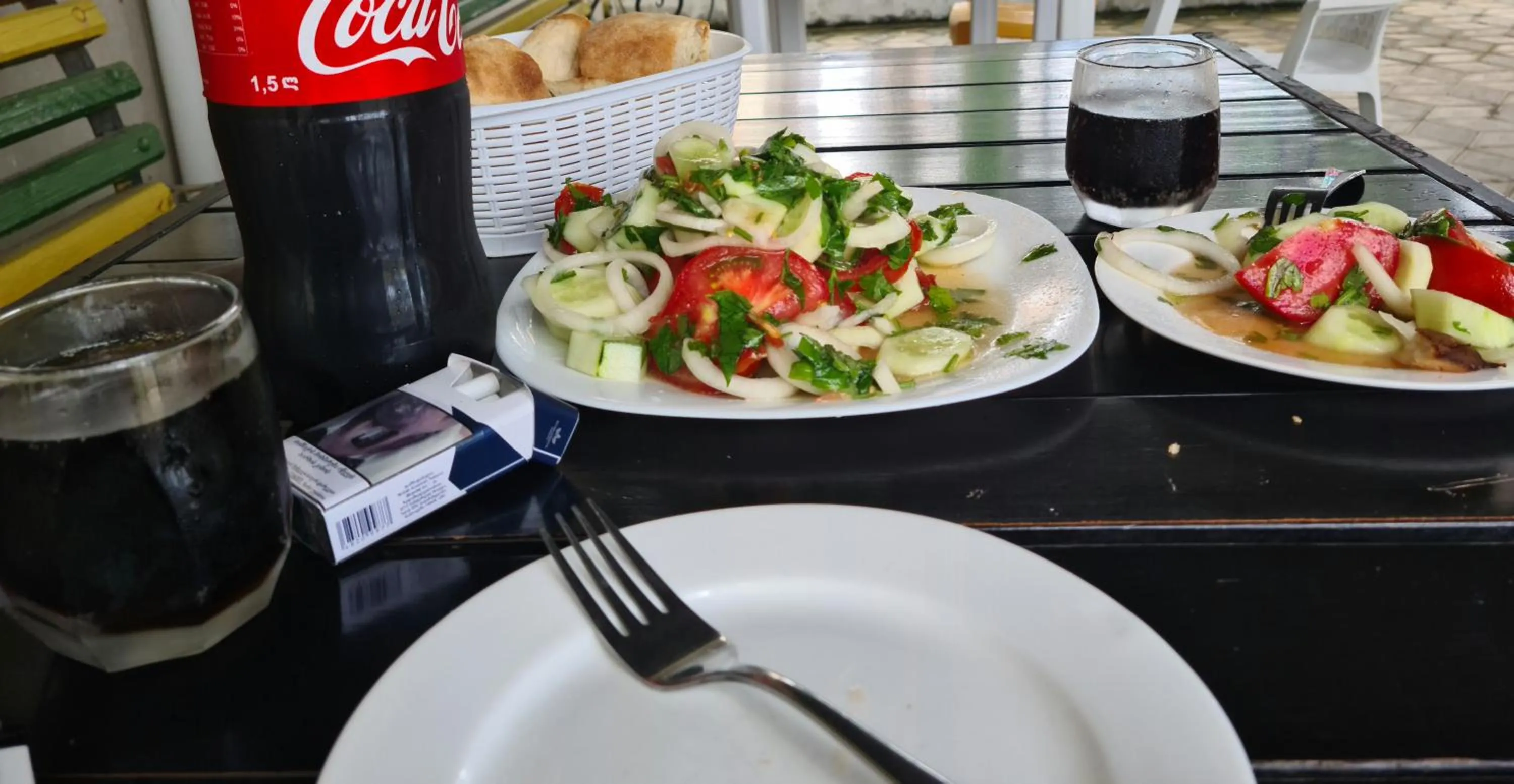 Food and drinks in My House in Akhaltsikhe