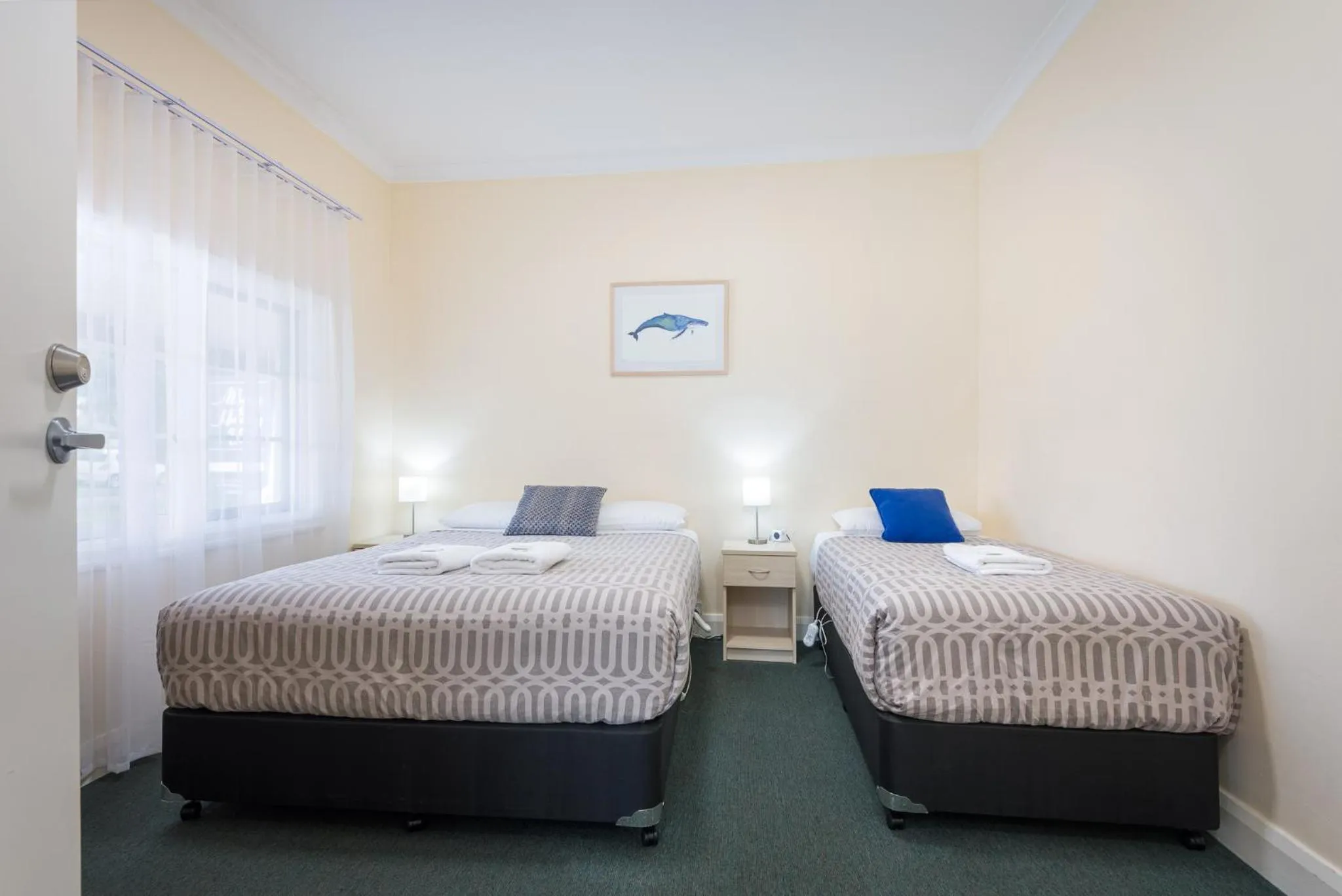 Bed in Albany Holiday Units