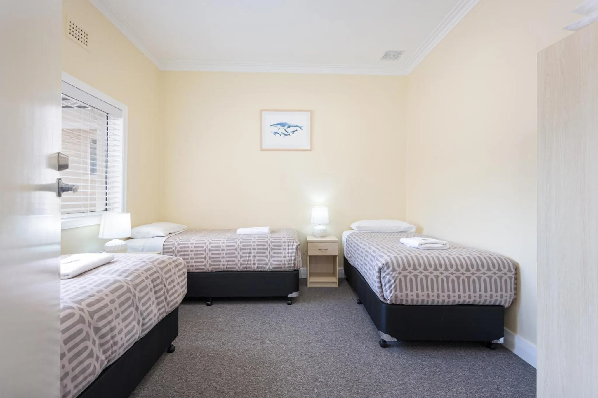 Bed in Albany Holiday Units