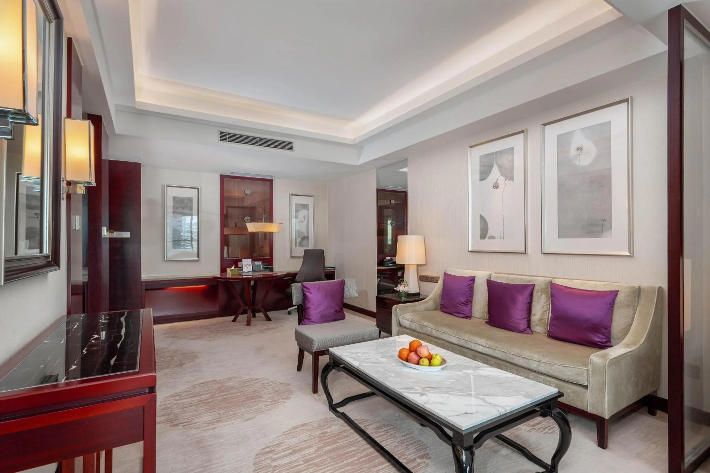 Photo of the whole room in Pan Pacific Ningbo