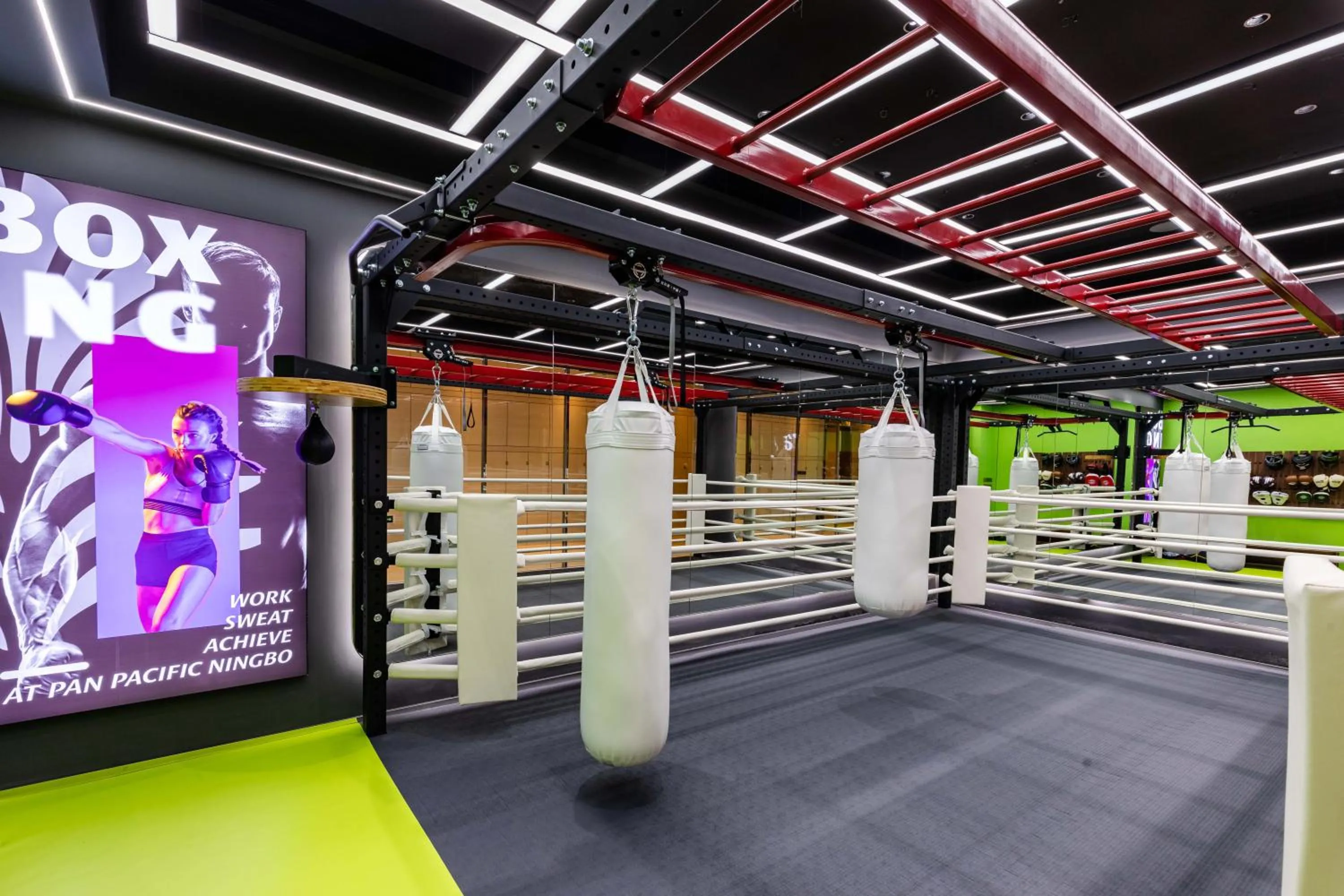 Fitness centre/facilities in Pan Pacific Ningbo