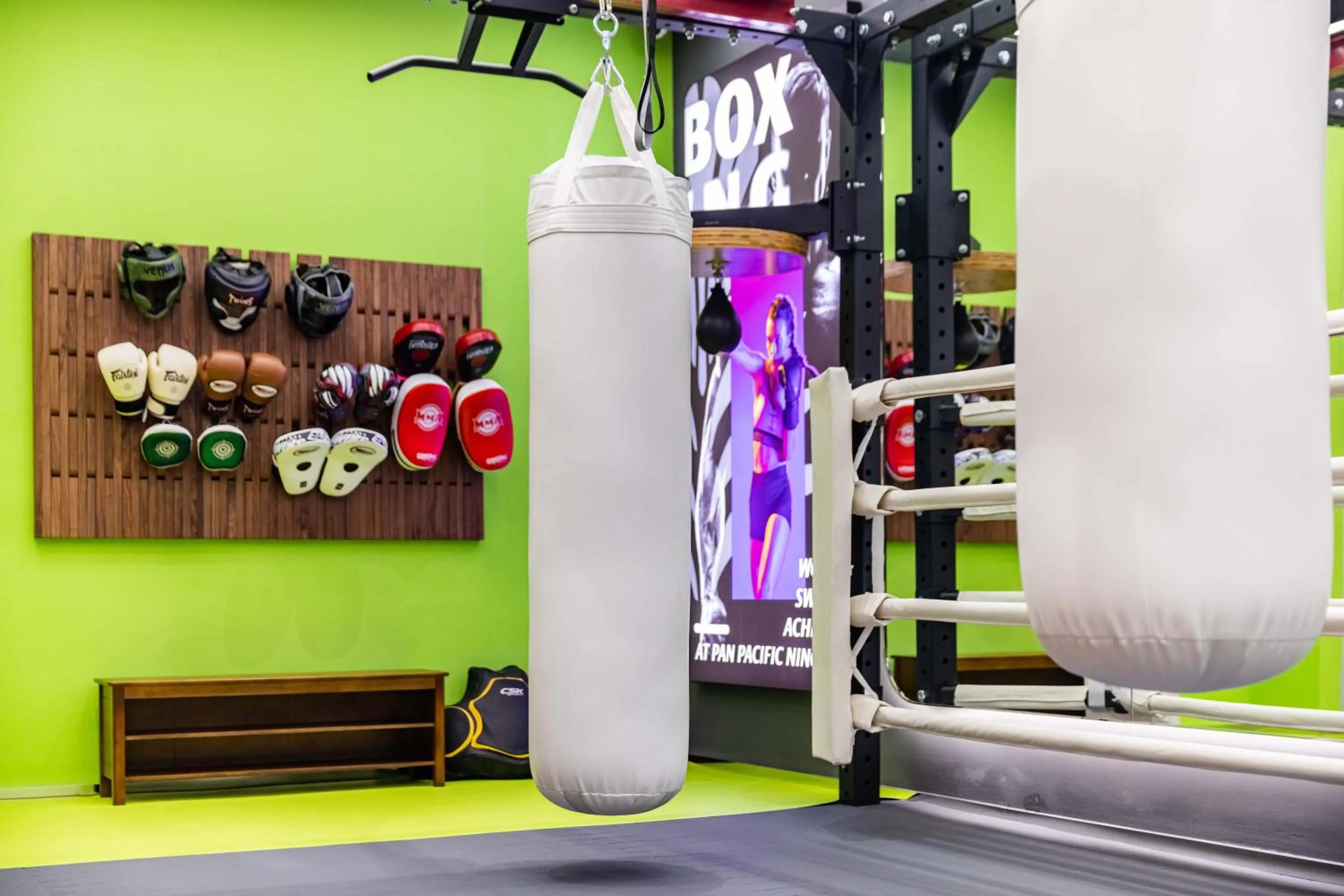 Fitness centre/facilities in Pan Pacific Ningbo