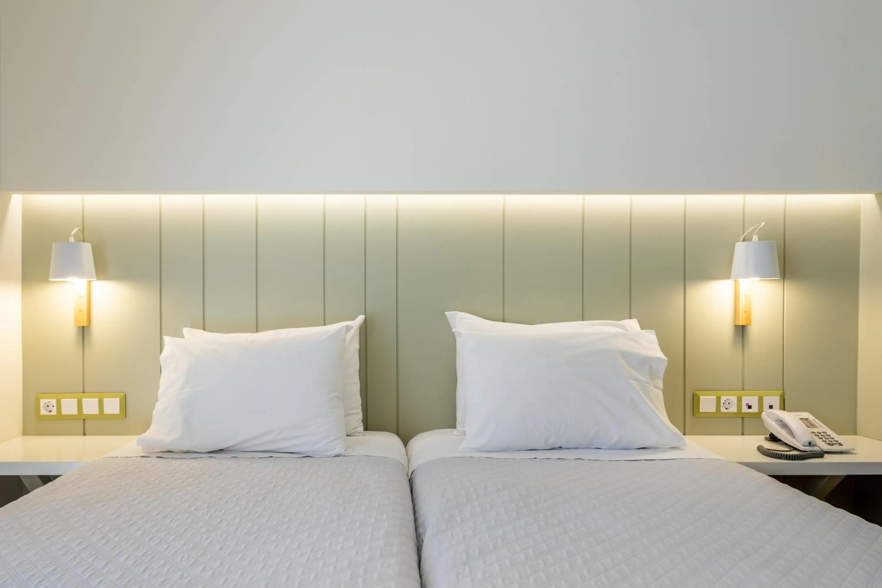 Photo of the whole room, Bed in Lefktron Hotel