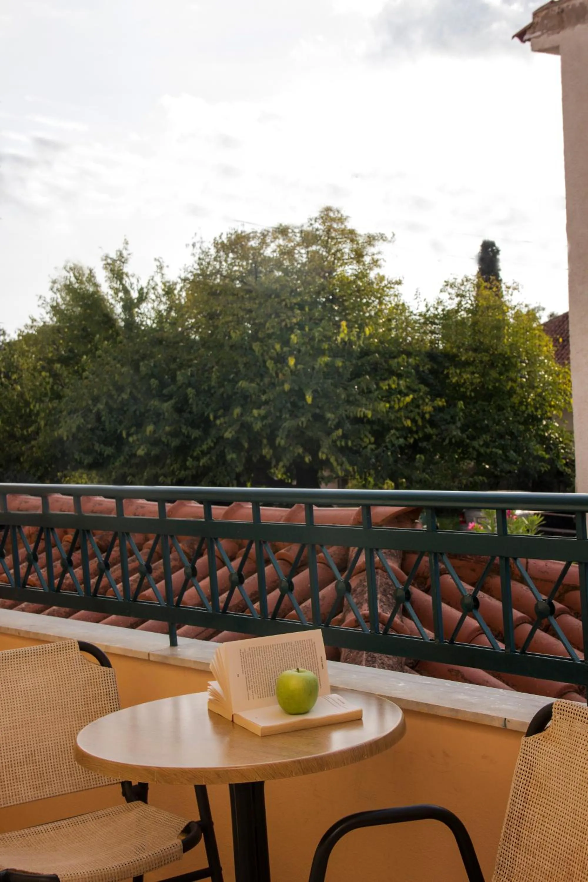 Balcony/Terrace in Lefktron Hotel