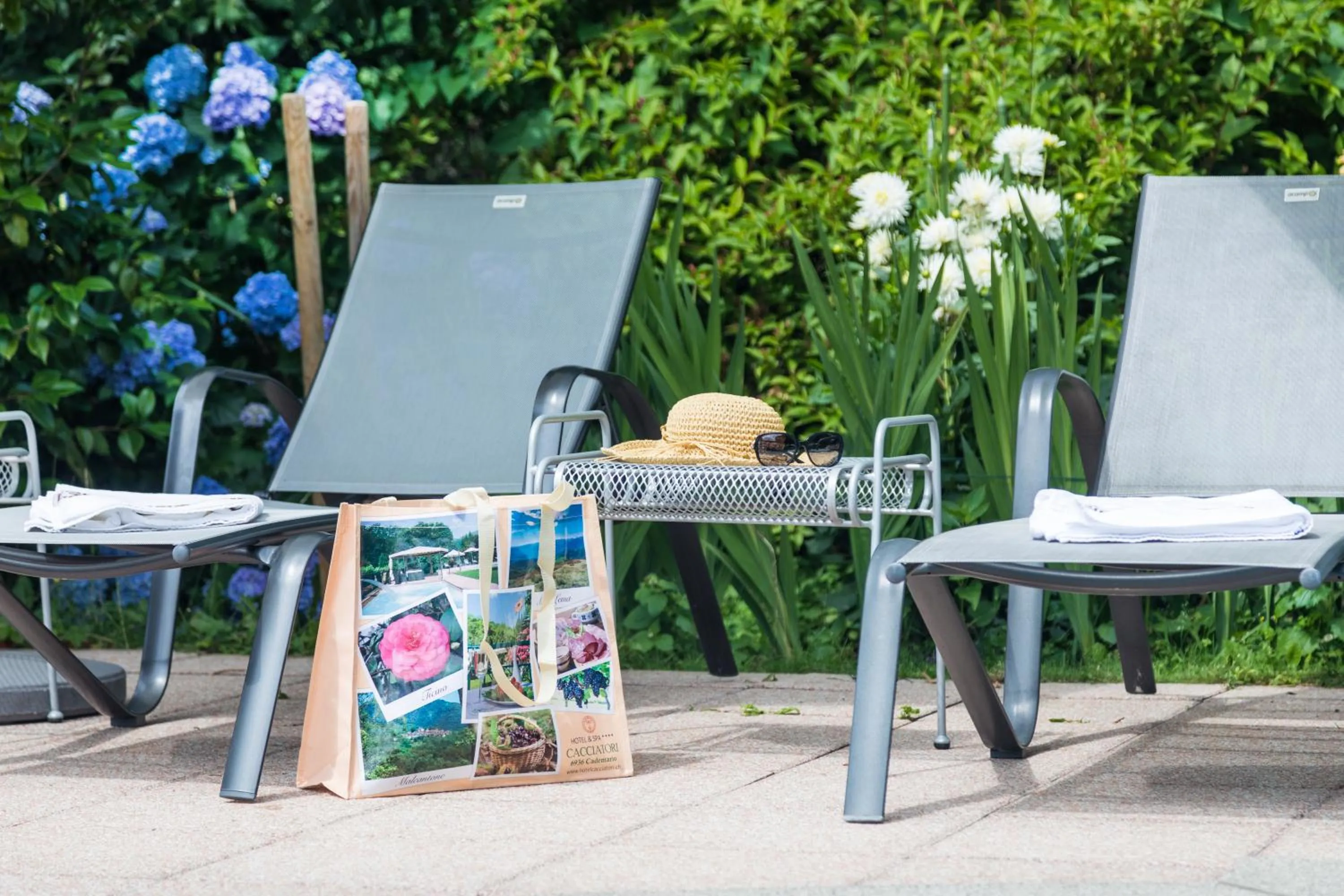 Swimming pool in Hotel & Spa Cacciatori