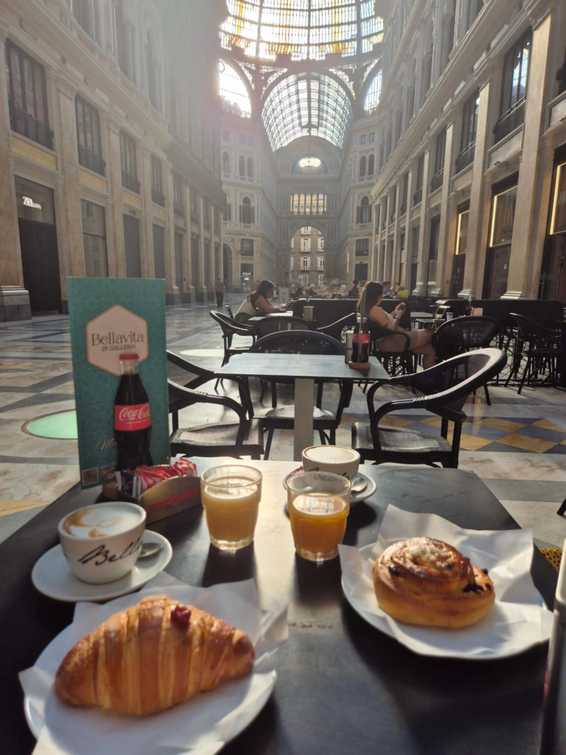 Italian breakfast in B&B Musica e Mare