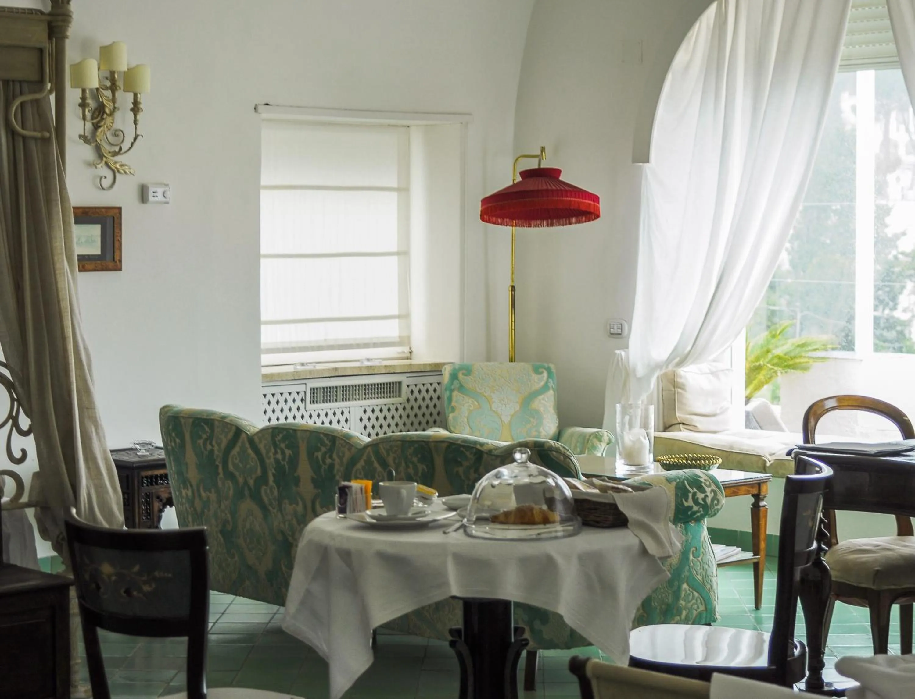 Living room in Villa Calypso