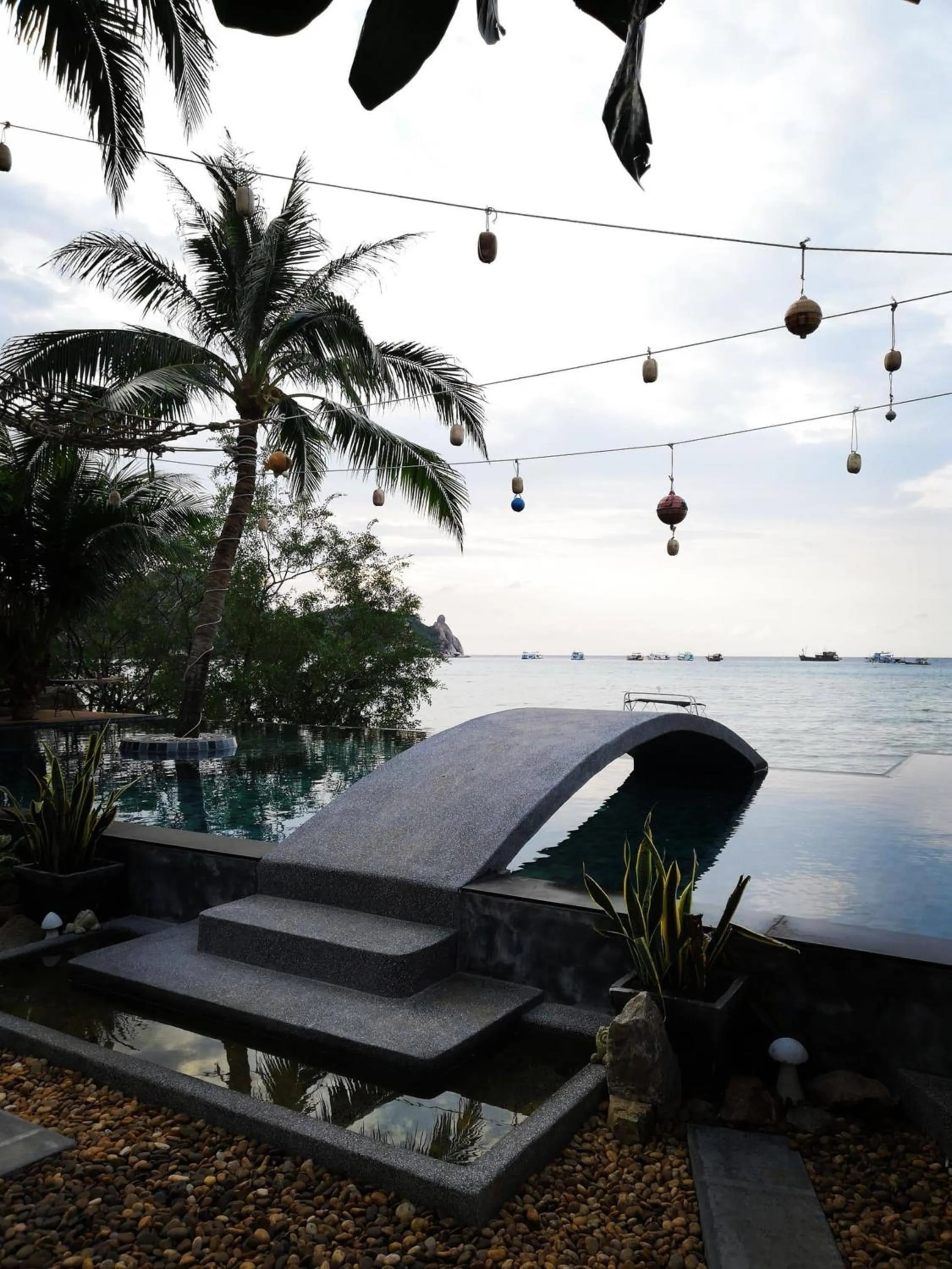 Pool view in Fisherman Koh Tao