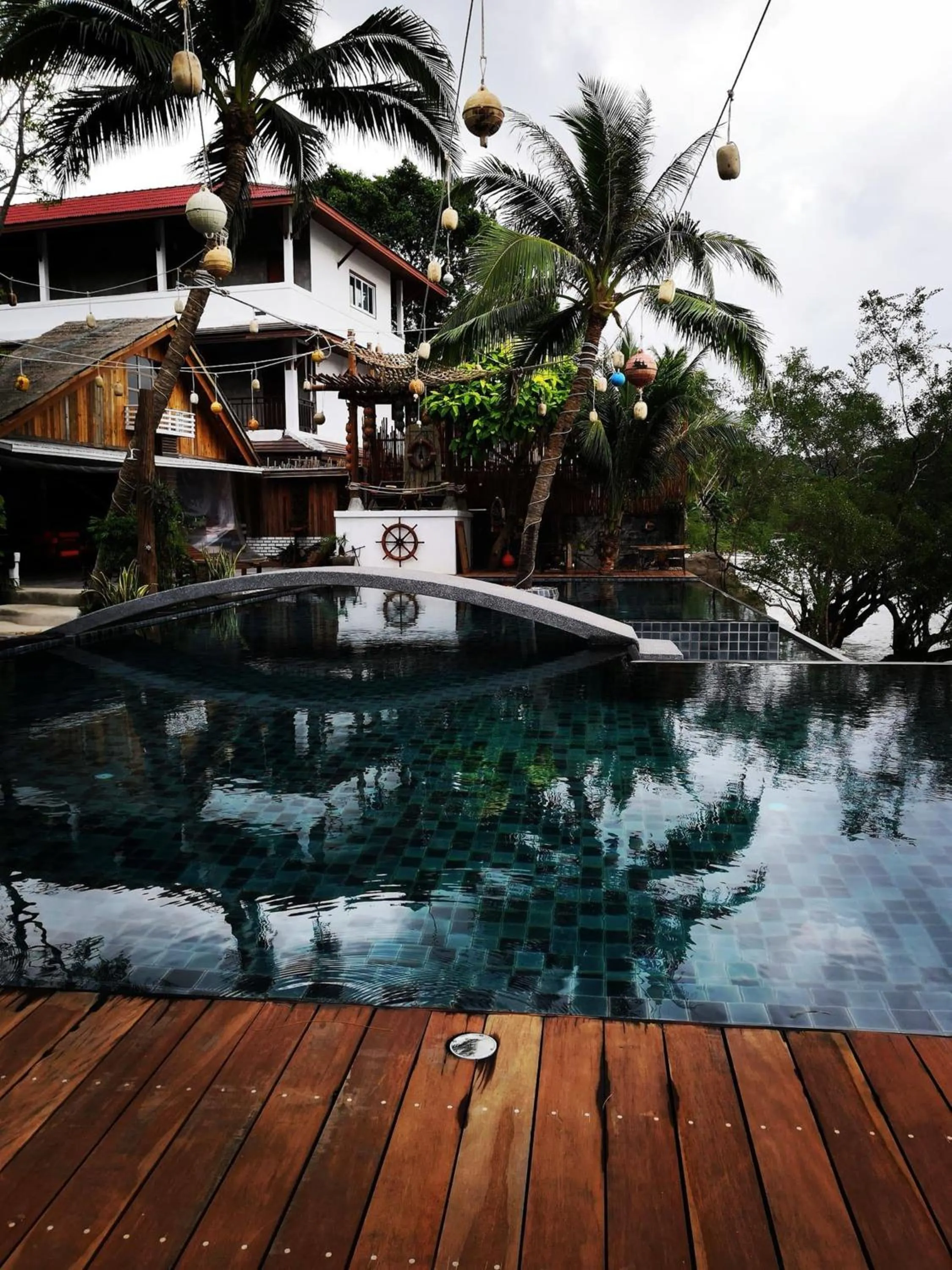 Pool view in Fisherman Koh Tao