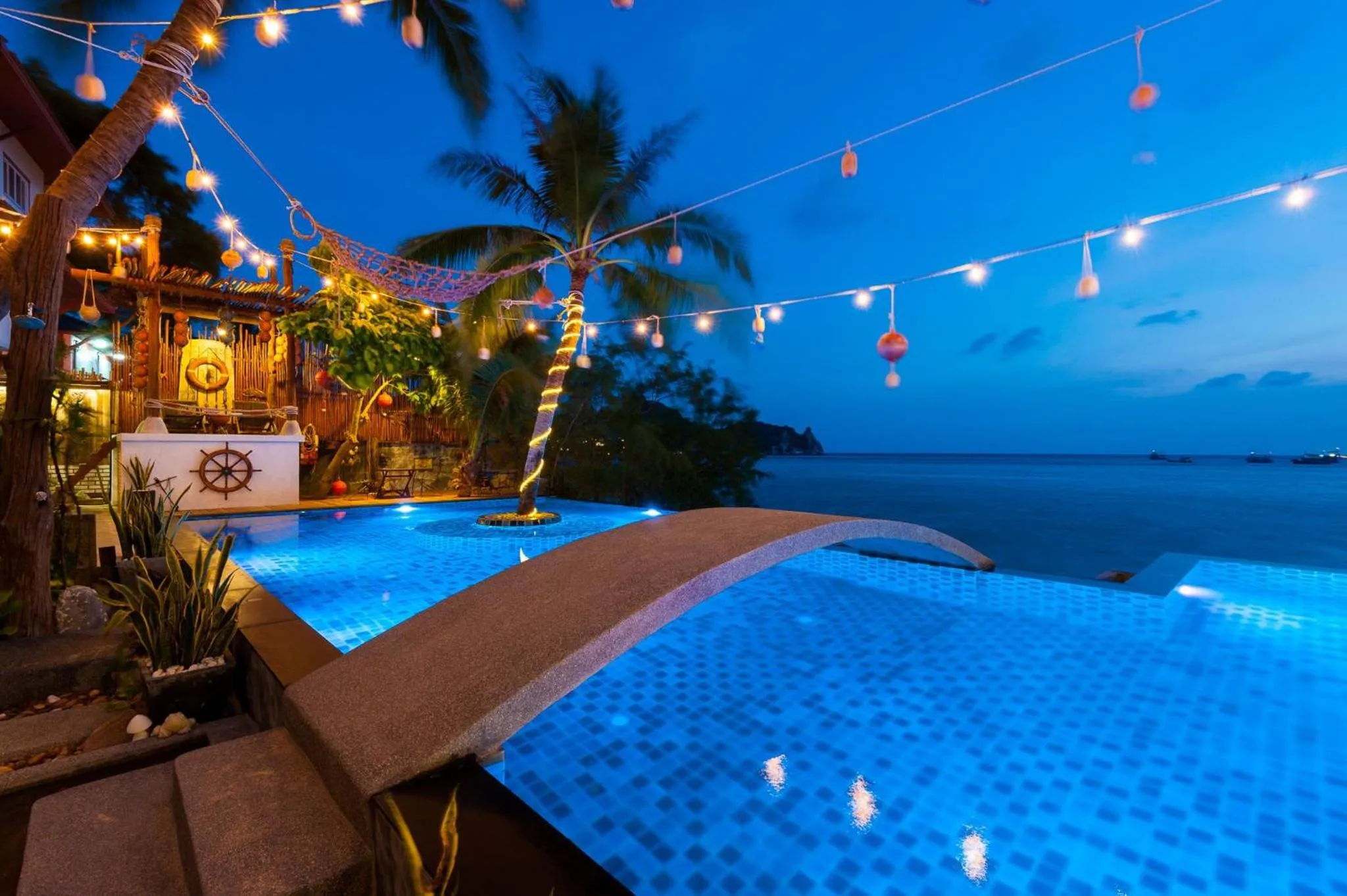 Pool view in Fisherman Koh Tao