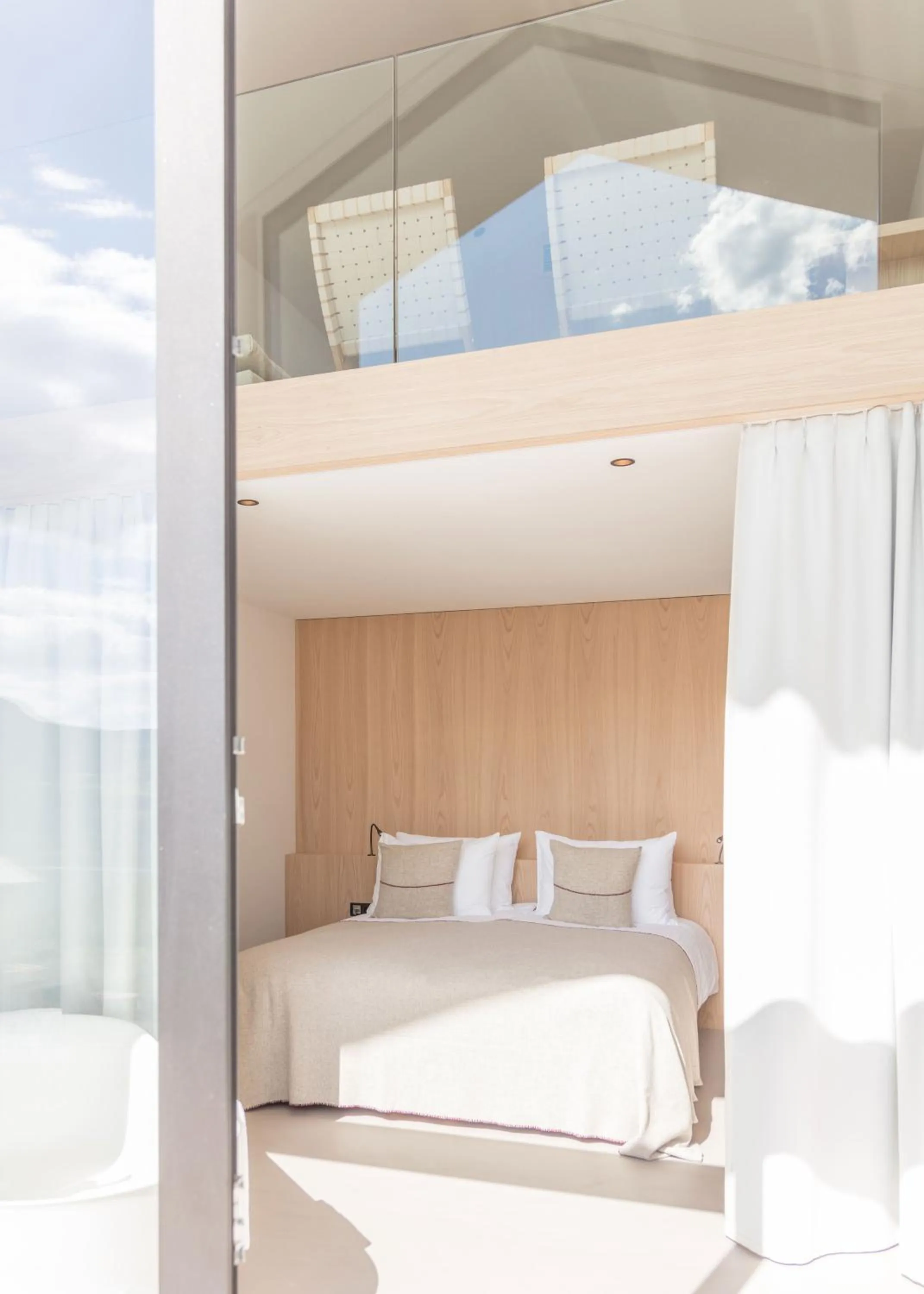 Bed in Schgaguler Hotel