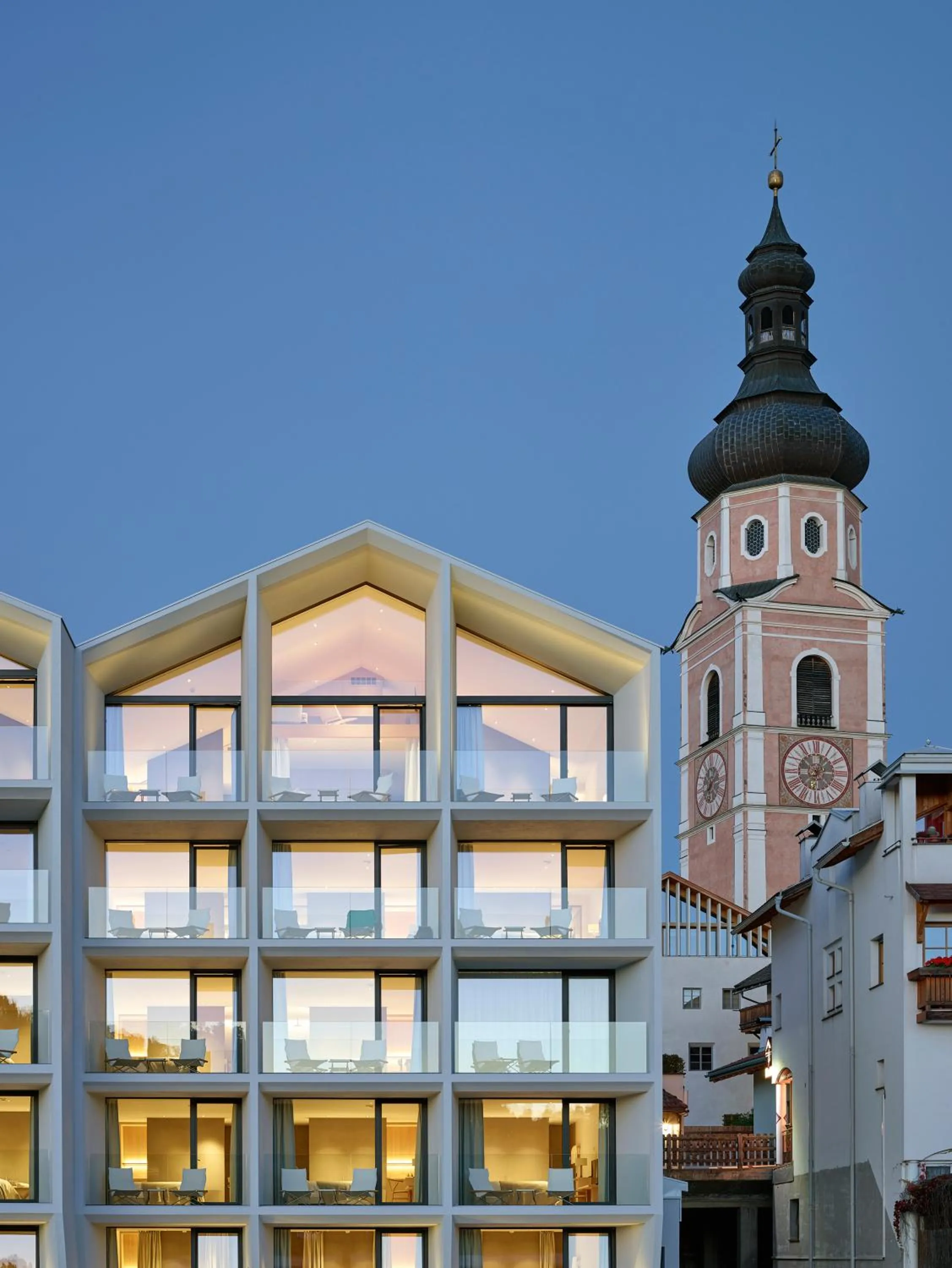 Property building in Schgaguler Hotel