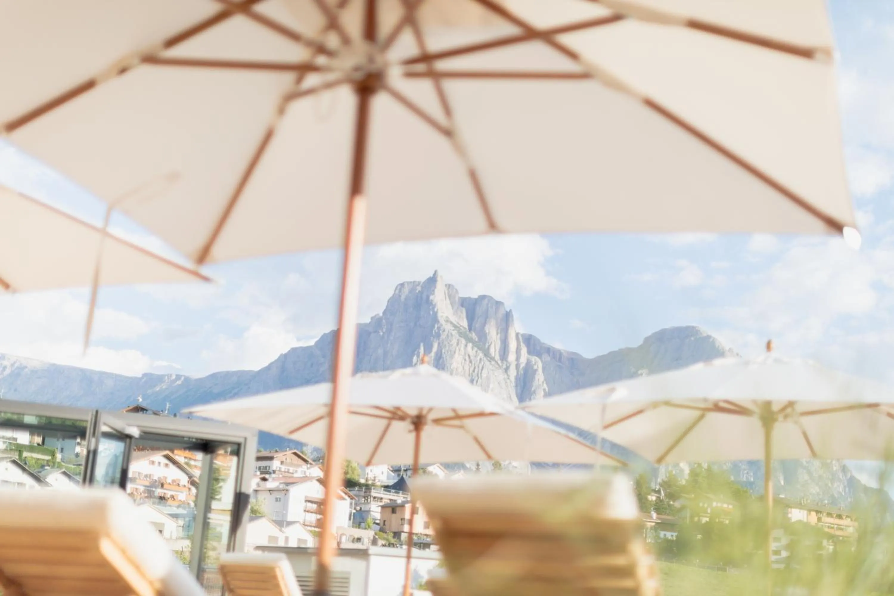 Mountain view in Schgaguler Hotel