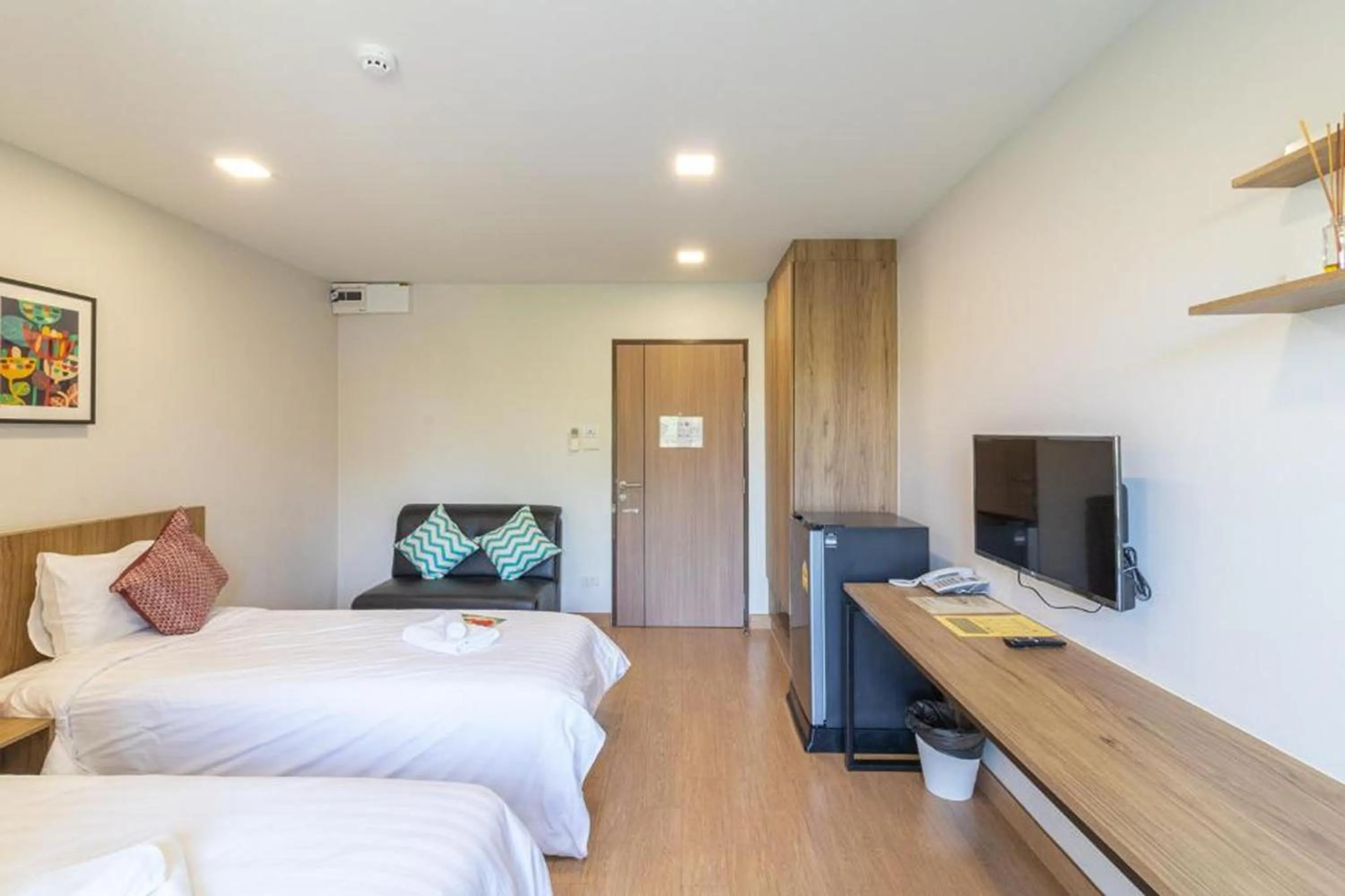 Bed in Casa Luxe Hotel and Resident