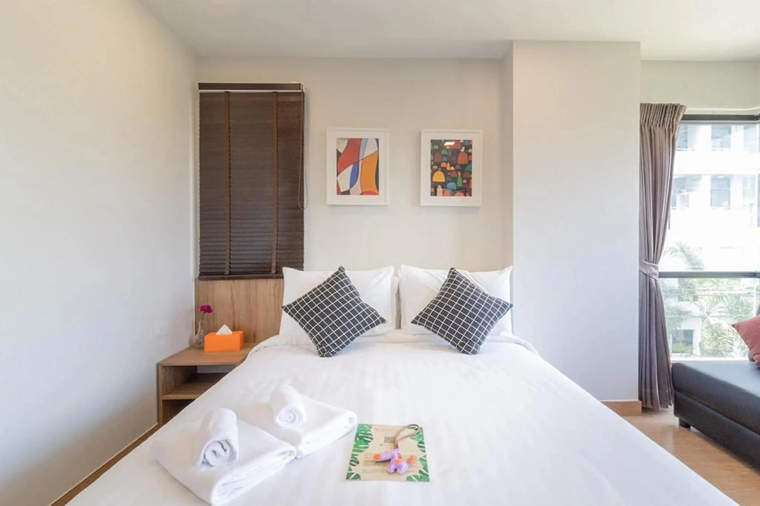 Bed in Casa Luxe Hotel and Resident