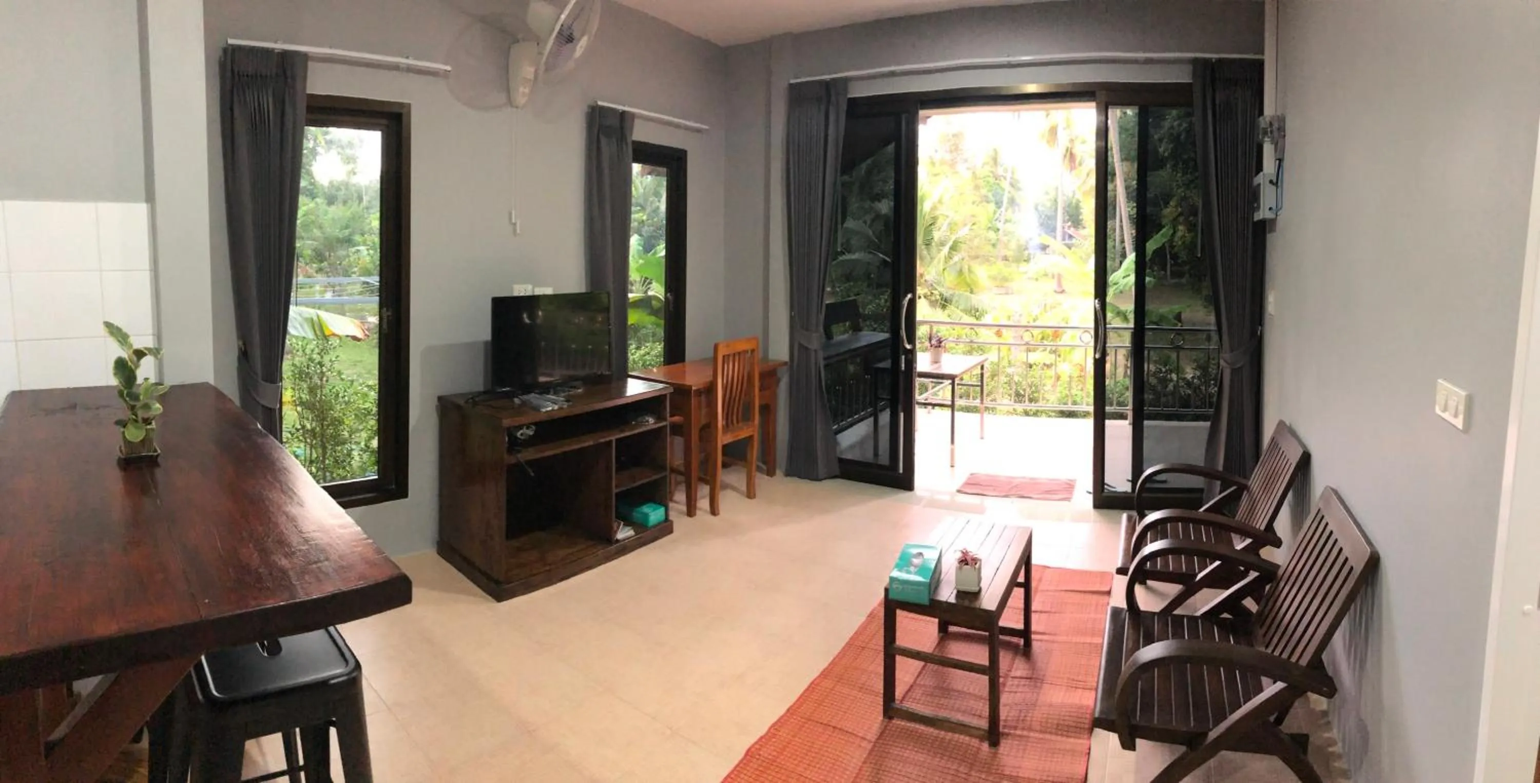 Living room in Yangyai Garden Lodge