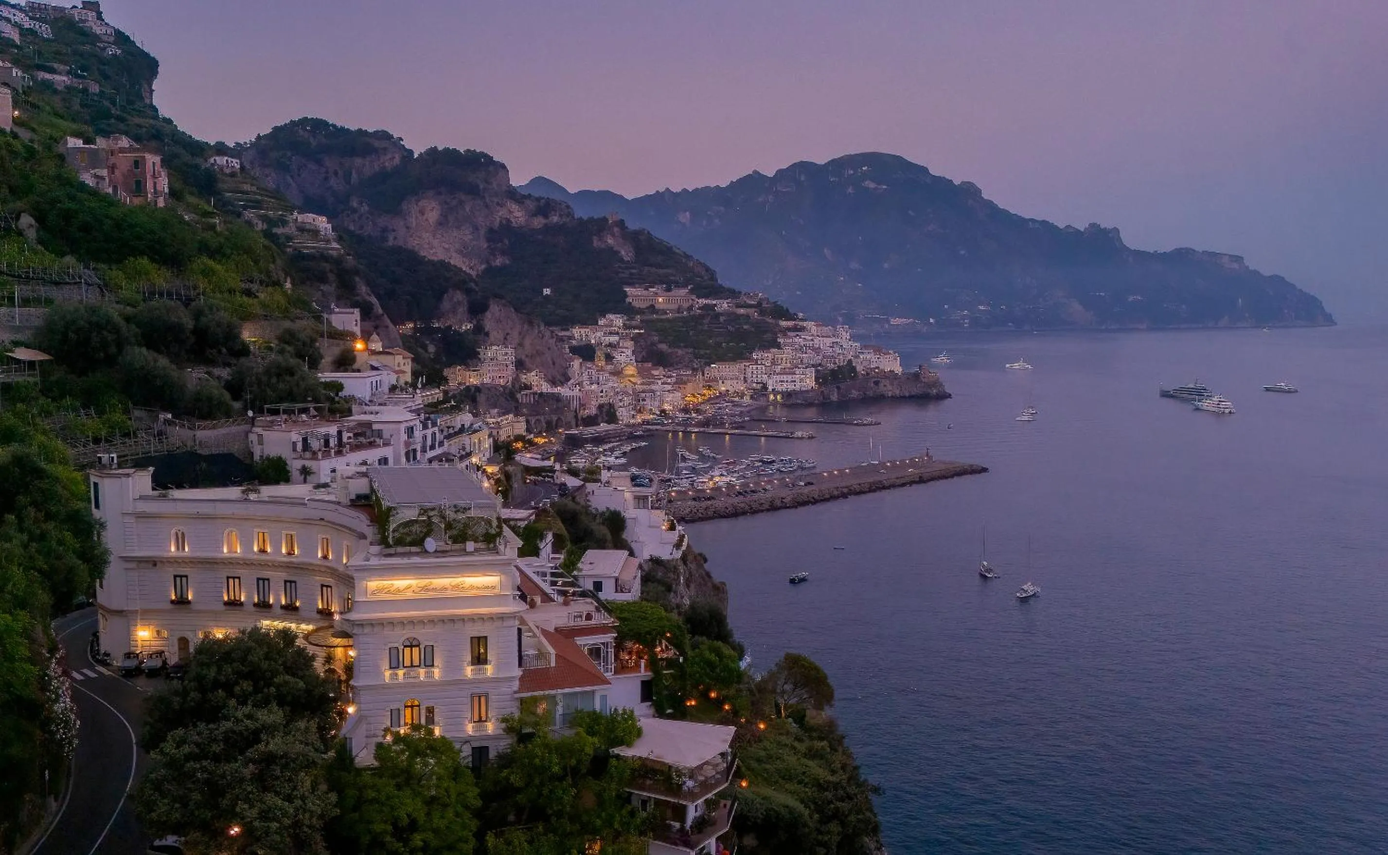 Bird's eye view in Hotel Santa Caterina