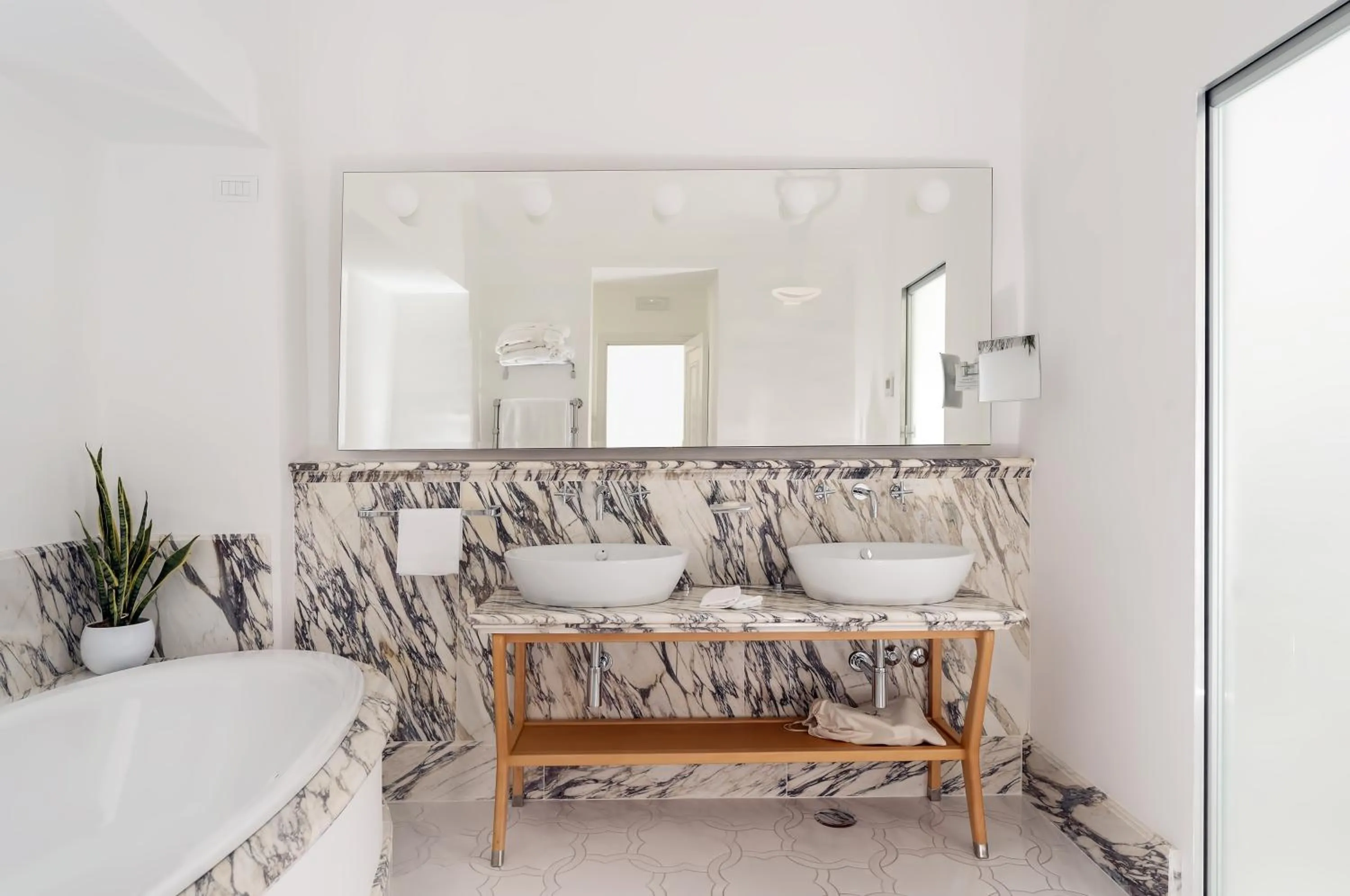 Bathroom in Hotel Santa Caterina