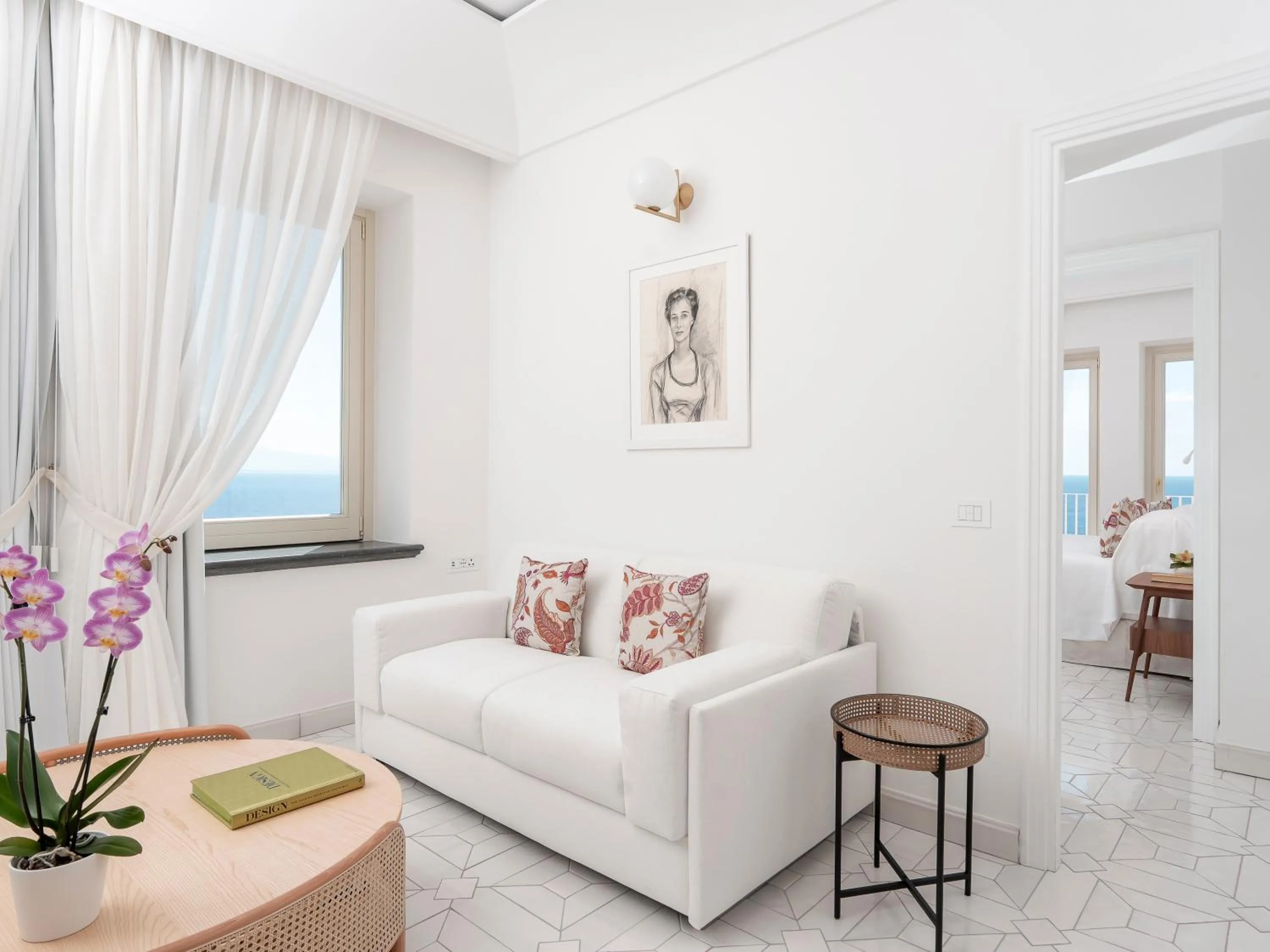 Living room in Hotel Santa Caterina