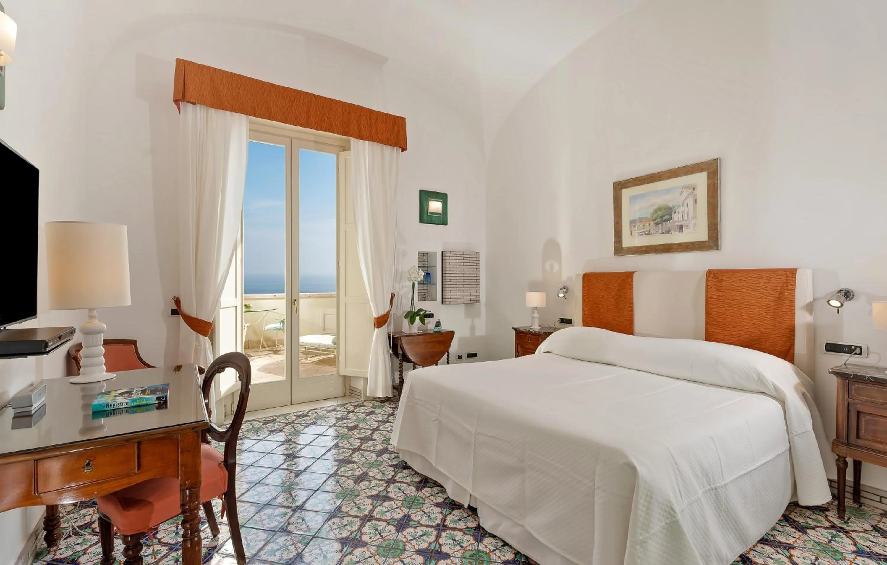 Bedroom, Bed in Hotel Santa Caterina