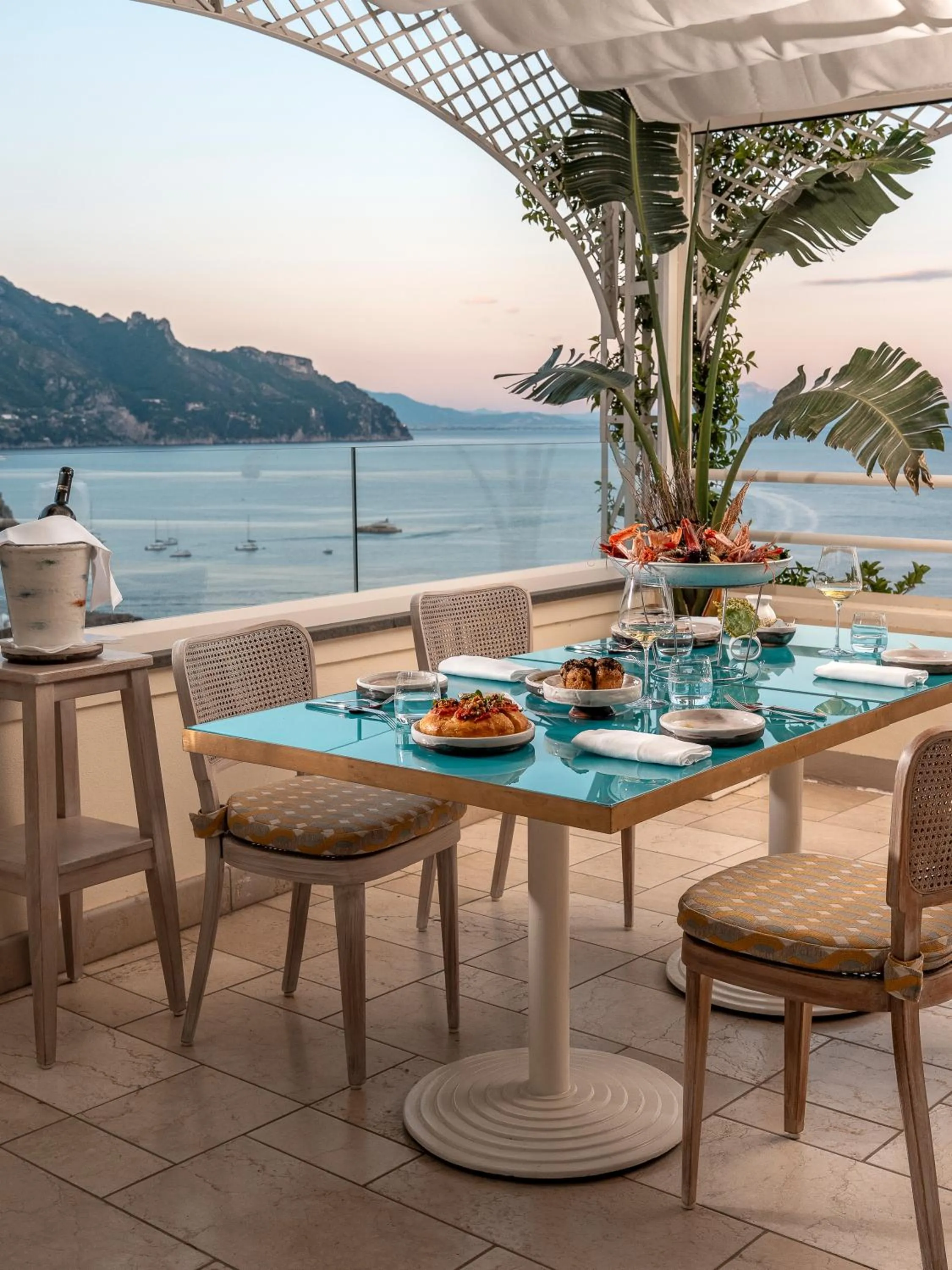 Restaurant/places to eat in Hotel Santa Caterina