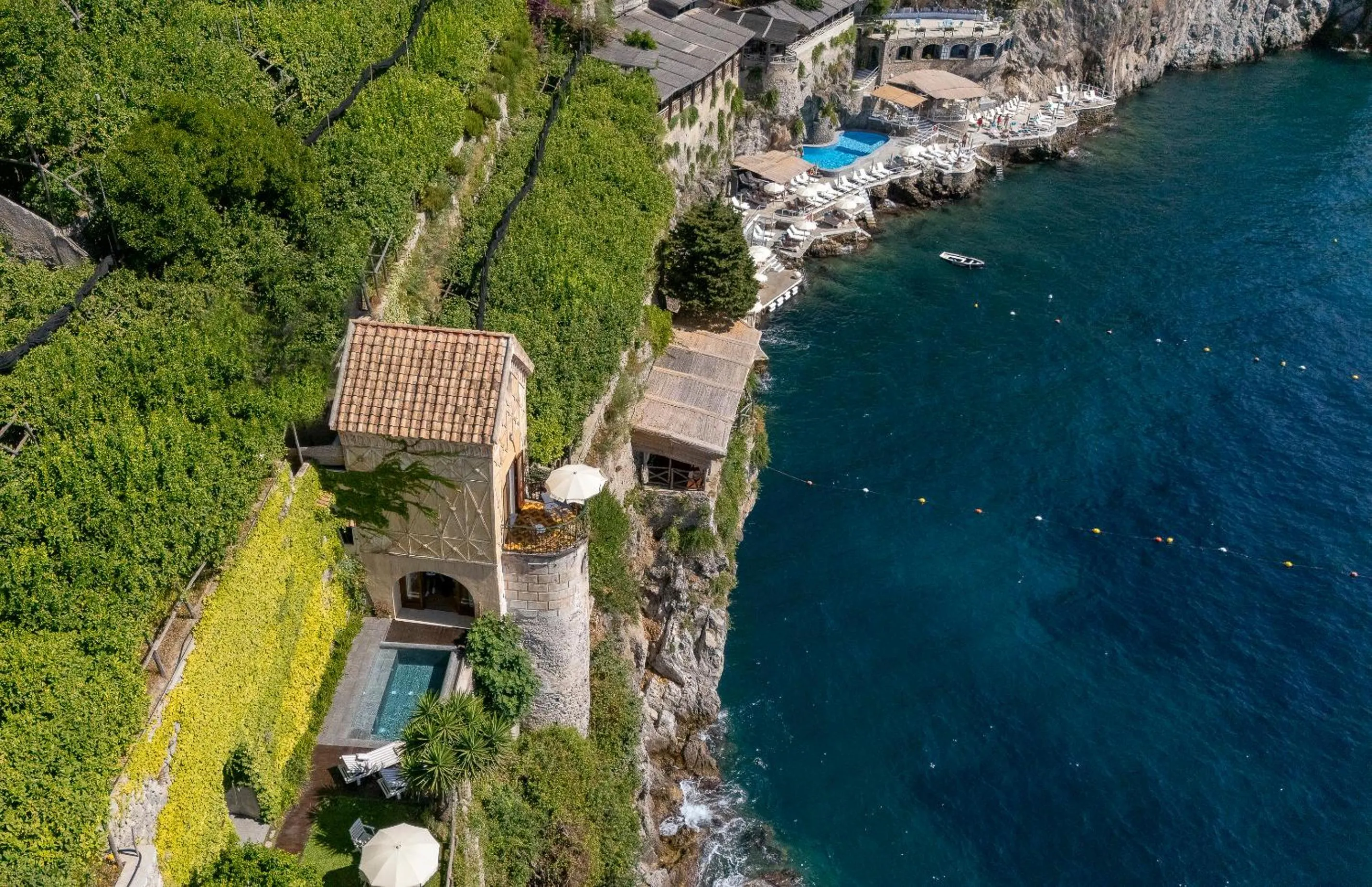 Bird's eye view in Hotel Santa Caterina
