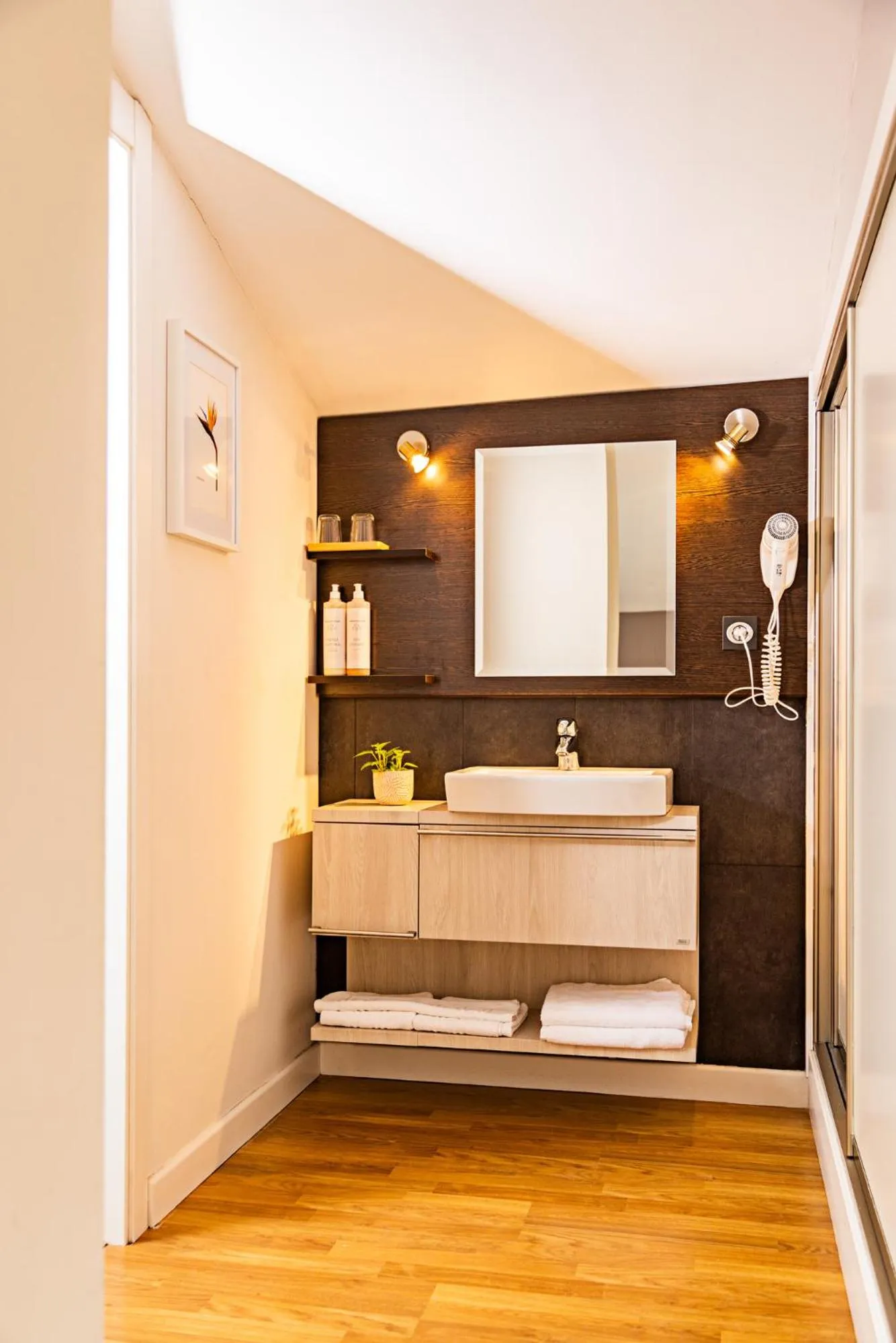 Bathroom in Eco-Hotel Doña Mayor