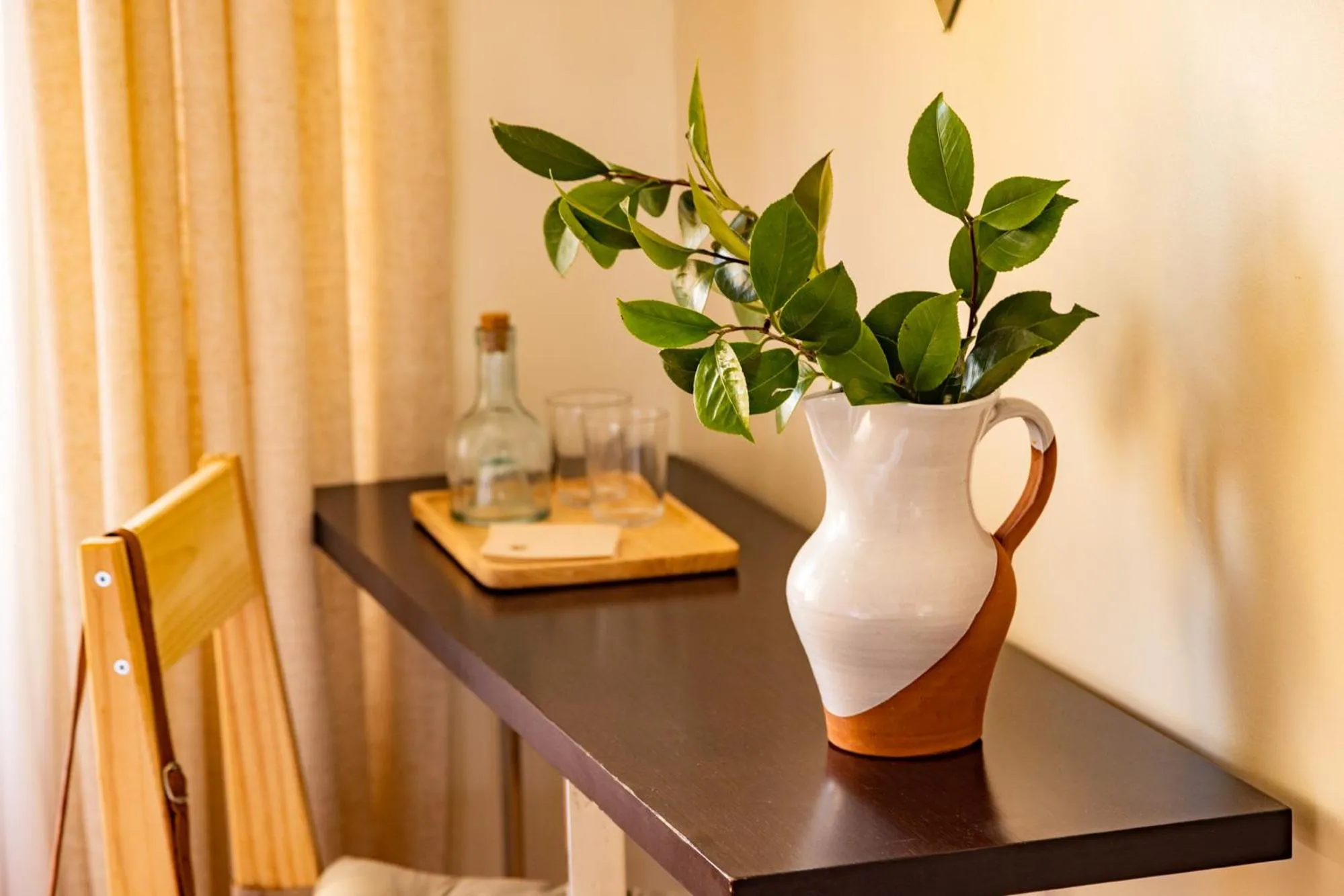 Decorative detail in Eco-Hotel Doña Mayor