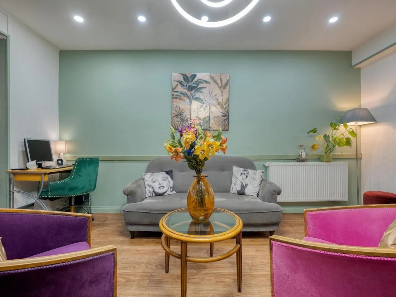 Living room in Hotel de Belfort