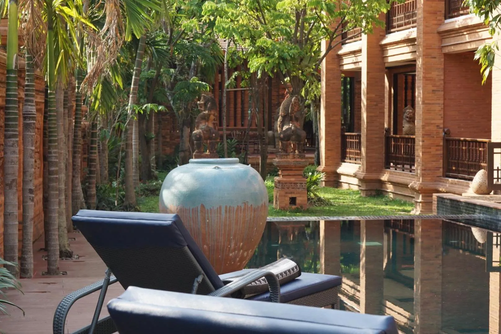 Swimming pool in Phor Liang Meun Terracotta Arts