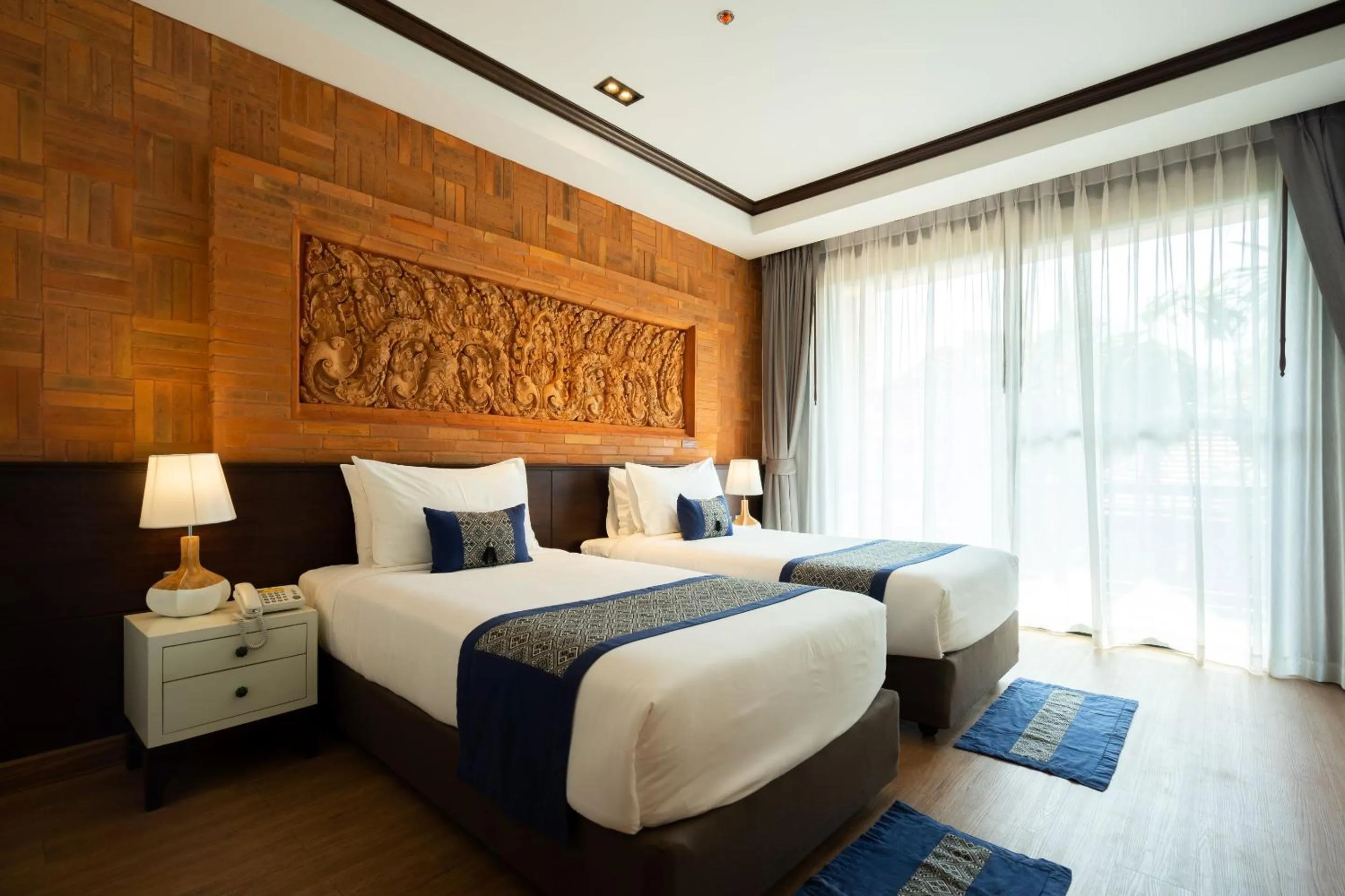 Bedroom, Bed in Phor Liang Meun Terracotta Arts