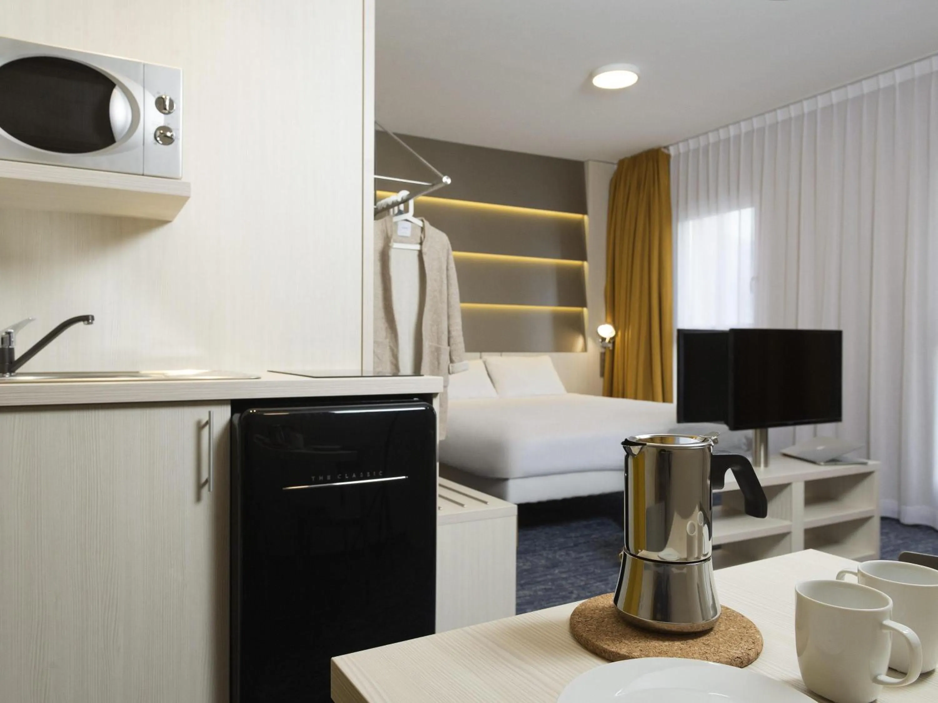 Bedroom, Bed in Ibis Styles Nivelles