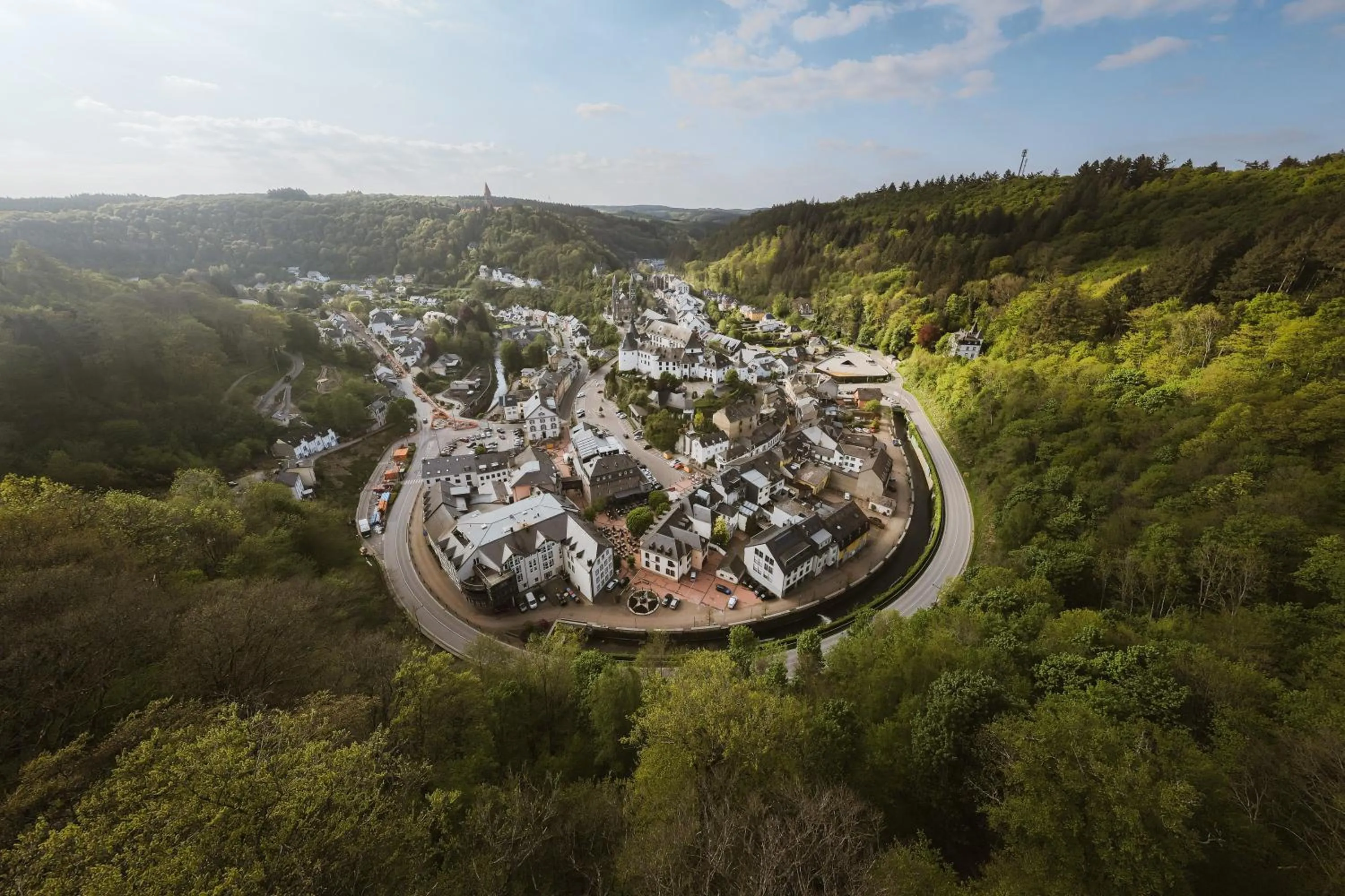 Bird's eye view in Le Clervaux Boutique Hotel & Spa