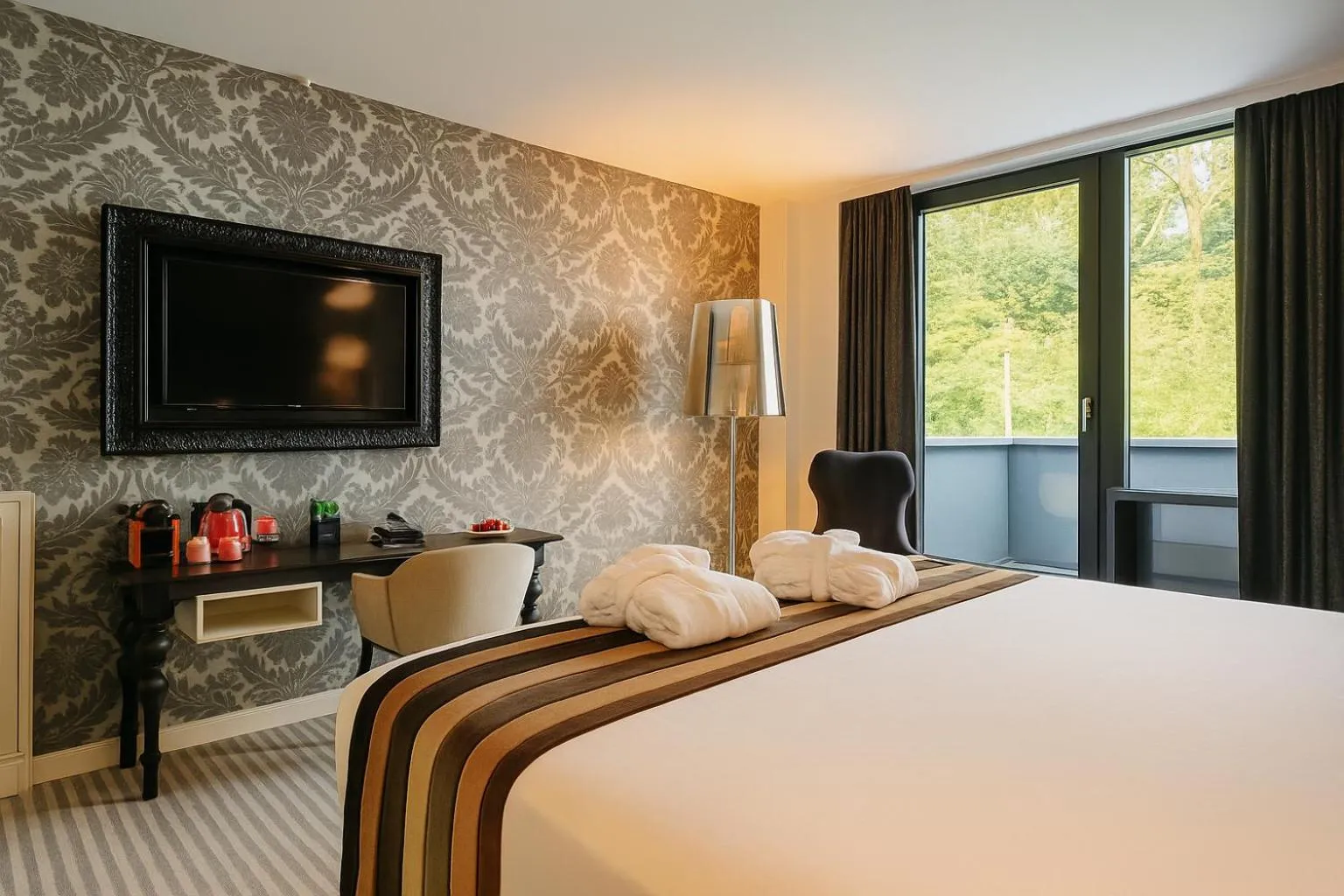 Bed in Le Clervaux Boutique Hotel & Spa