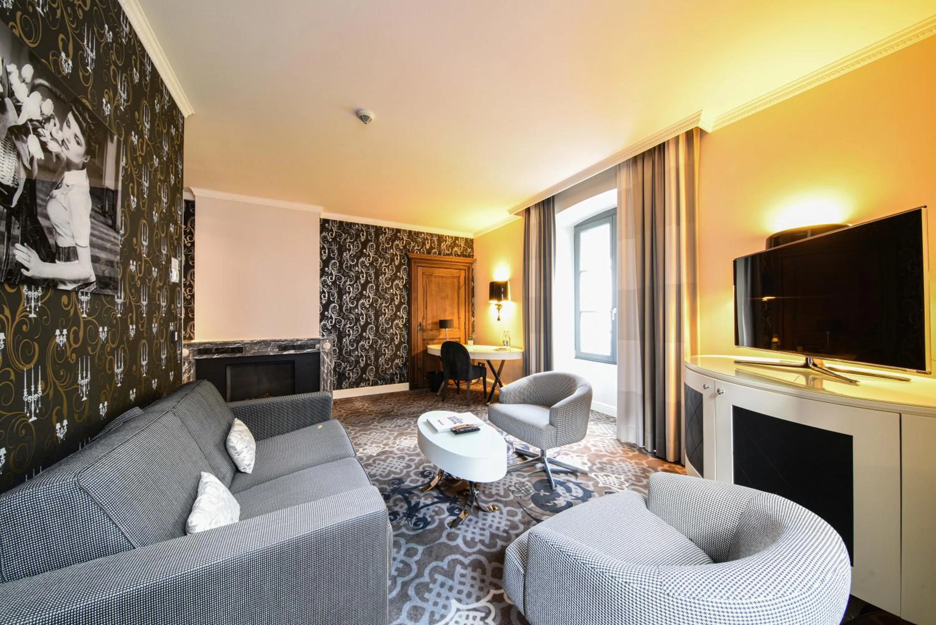 Living room in Le Clervaux Boutique Hotel & Spa