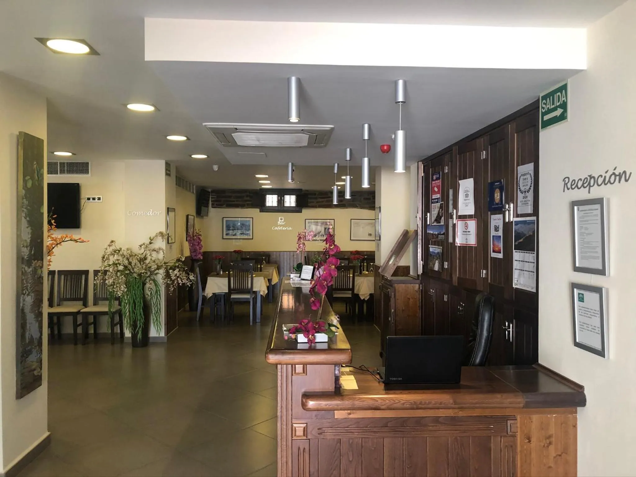 Lobby or reception in Hotel Rural Real de Poqueira