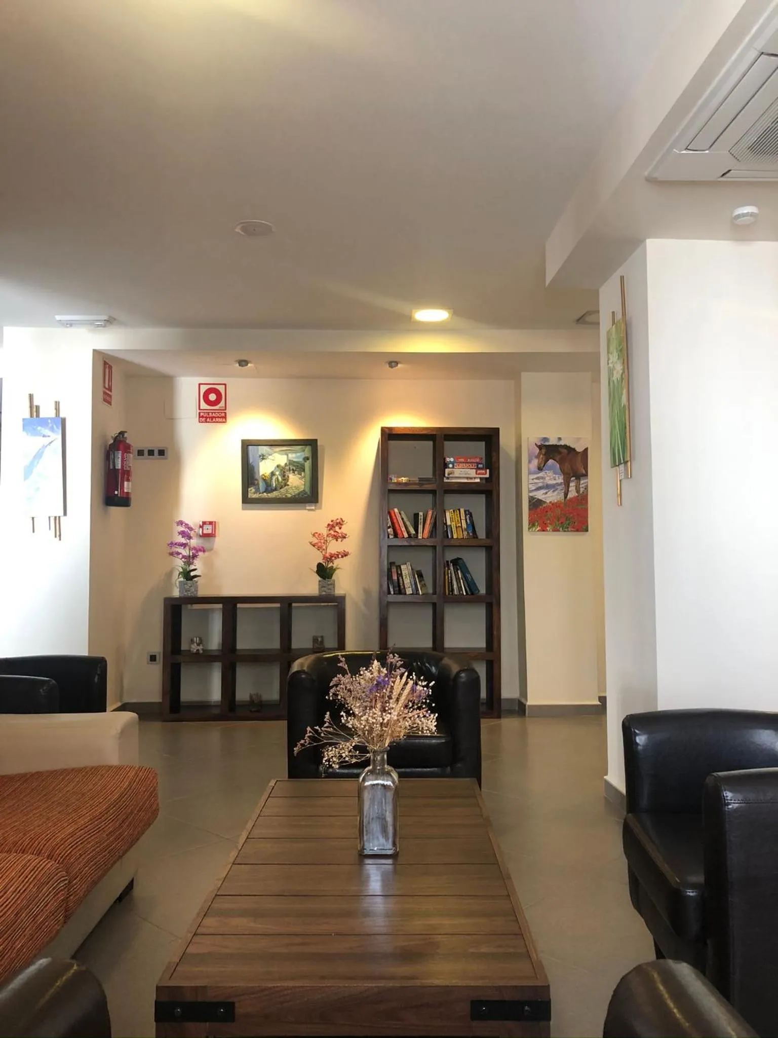 Library in Hotel Rural Real de Poqueira