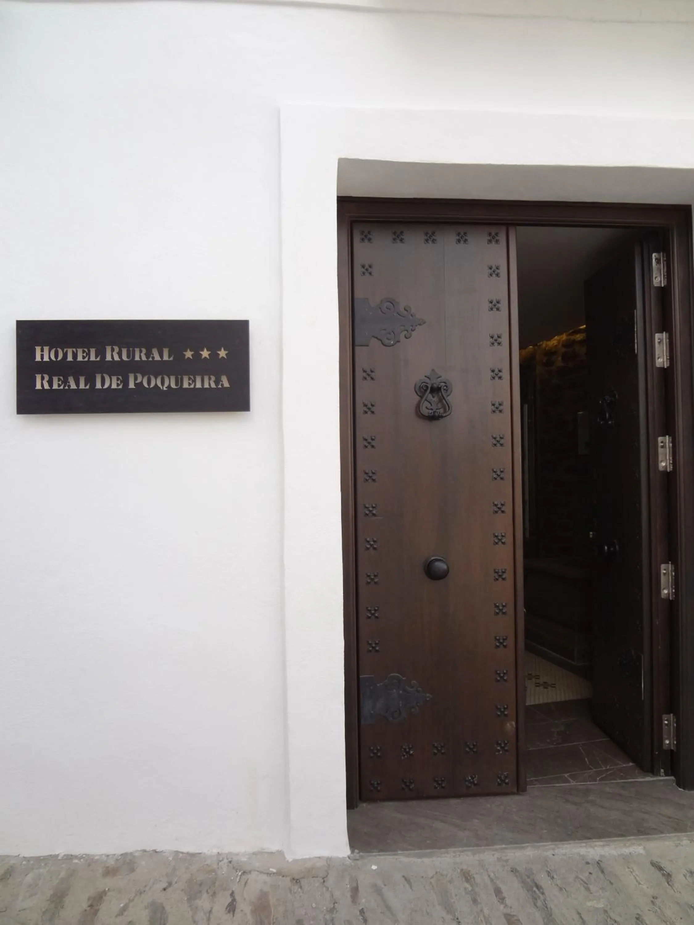 Facade/entrance in Hotel Rural Real de Poqueira