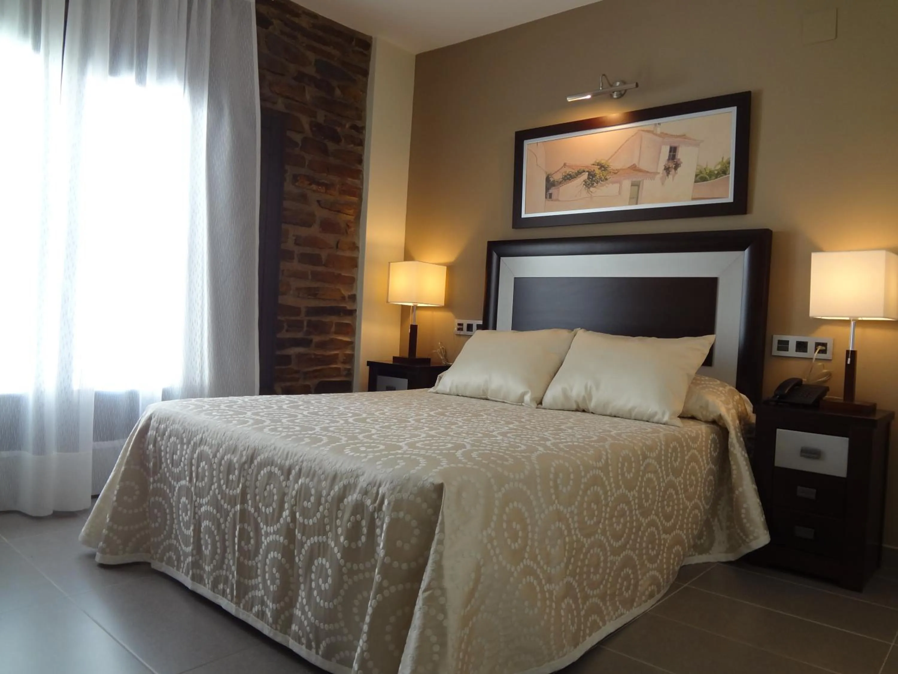 Photo of the whole room, Bed in Hotel Rural Real de Poqueira