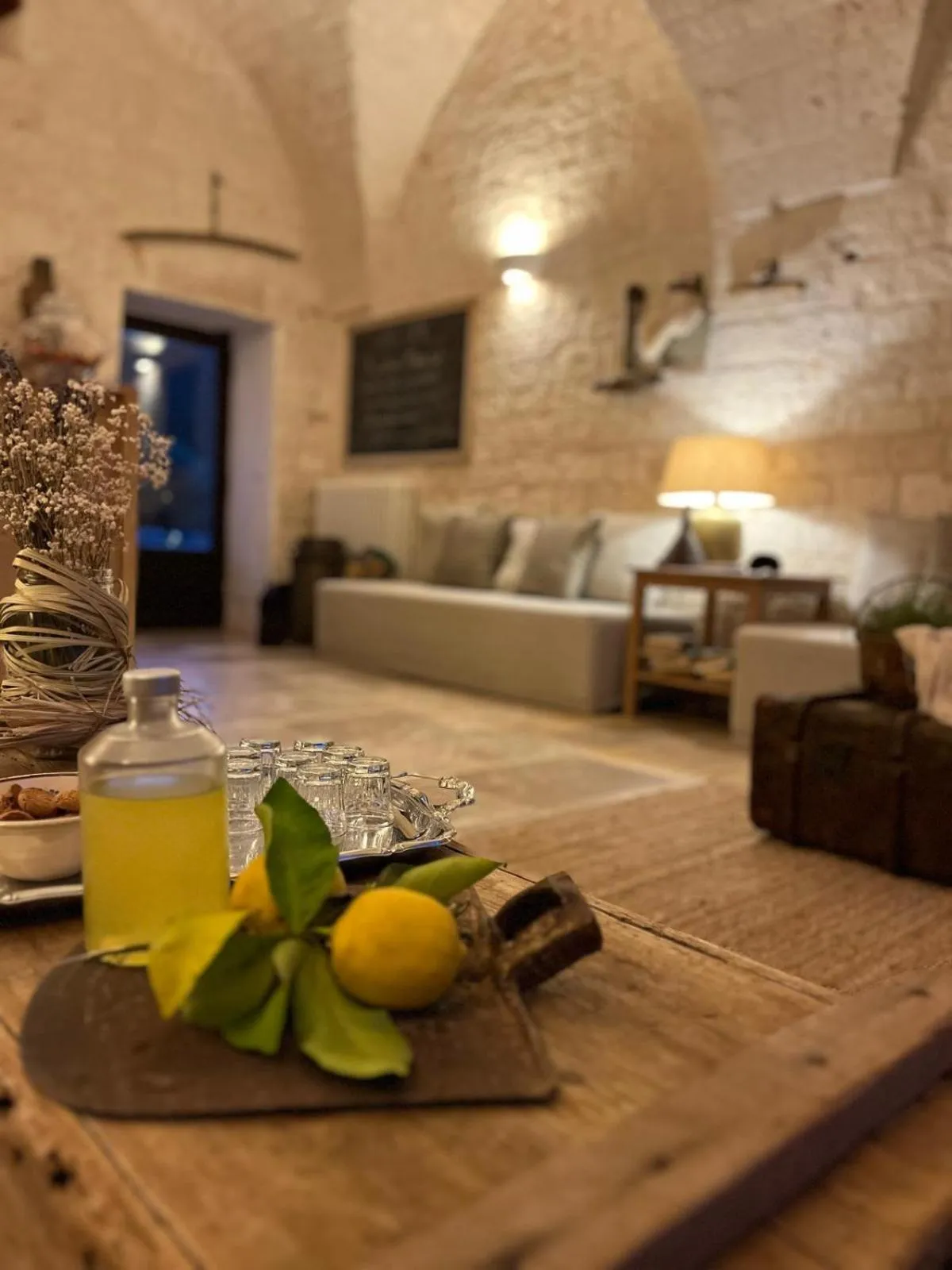 Lobby or reception in Masseria Morrone