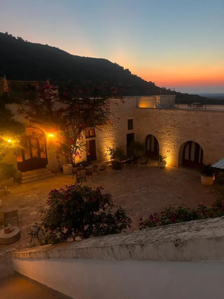 Natural landscape in Masseria Morrone