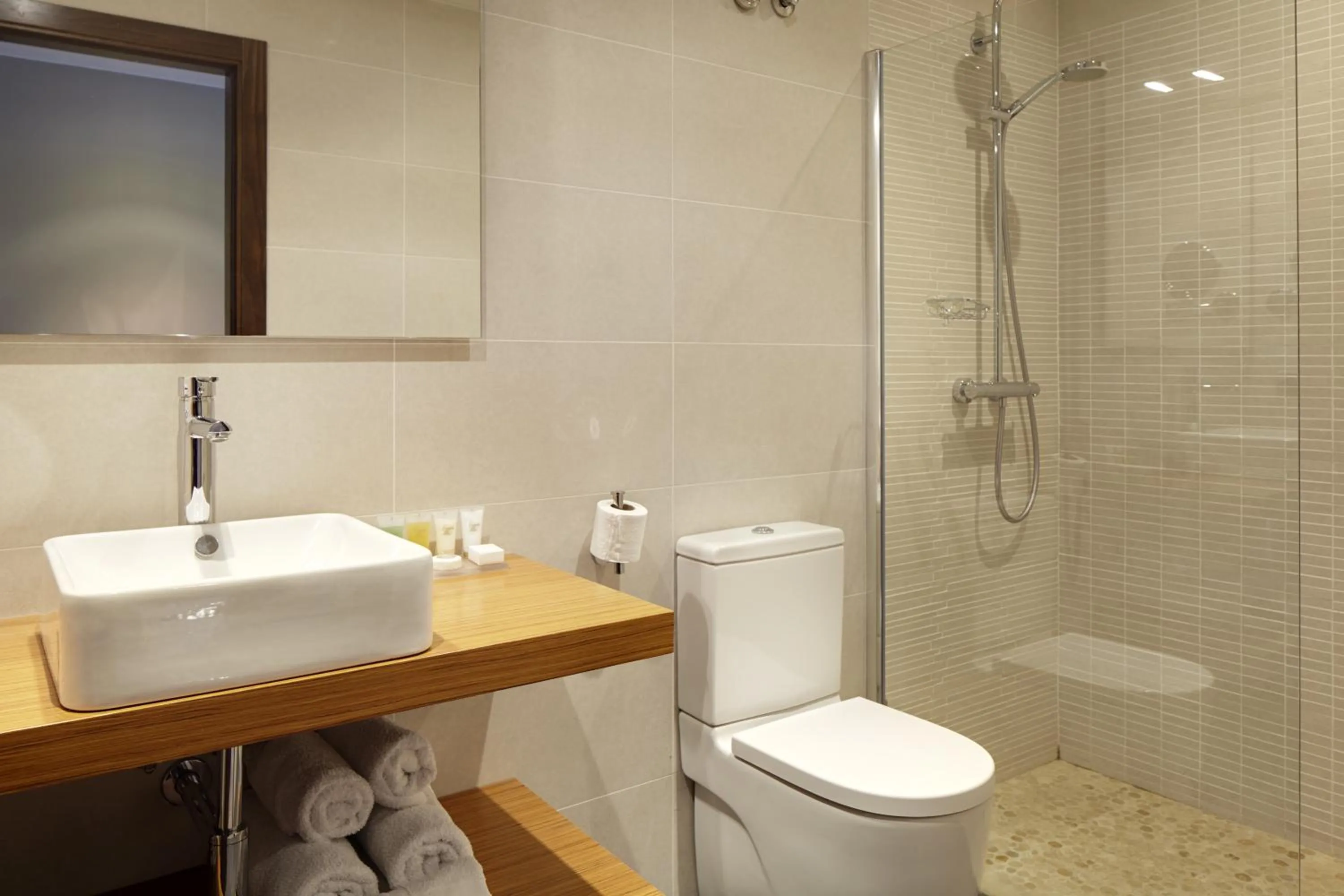 Bathroom in Hotel Rural Gaintza